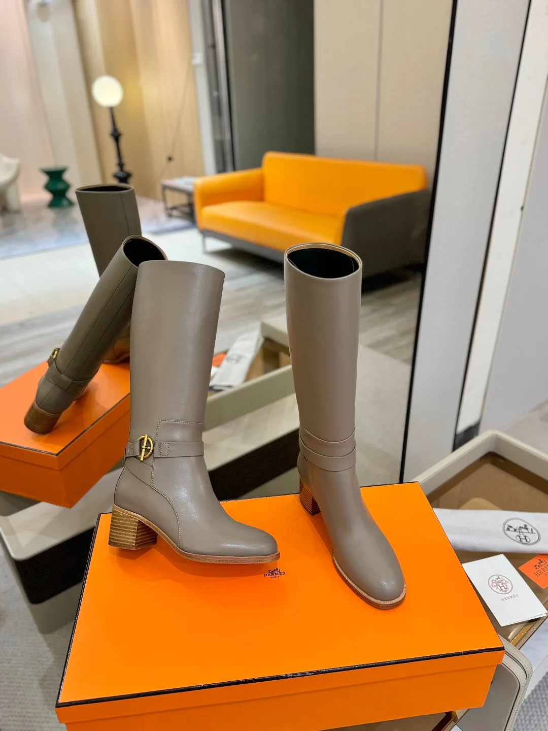 Women's Boots HERMES 18521281