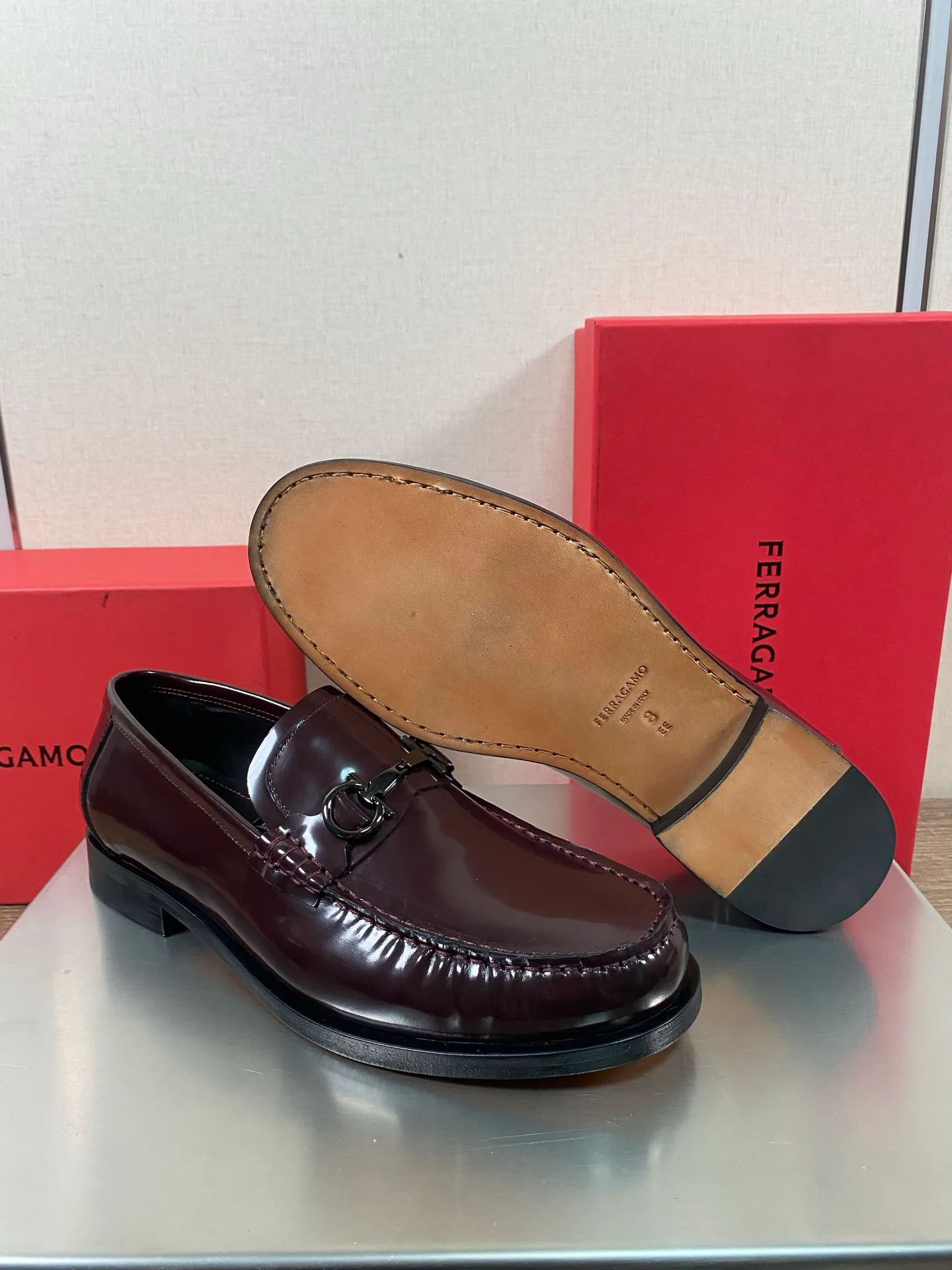 Men's Loafers And Dress Shoes SALVATORE FERRAGAMO 18078710