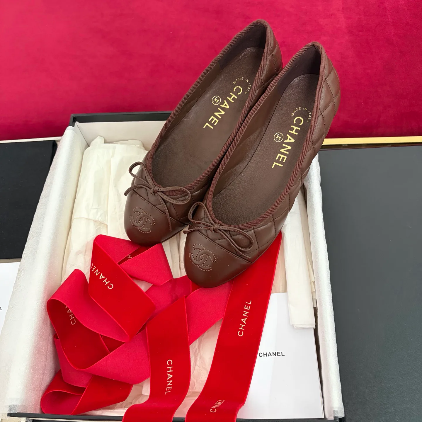 Women's Ballet Flats CHANEL 18508878