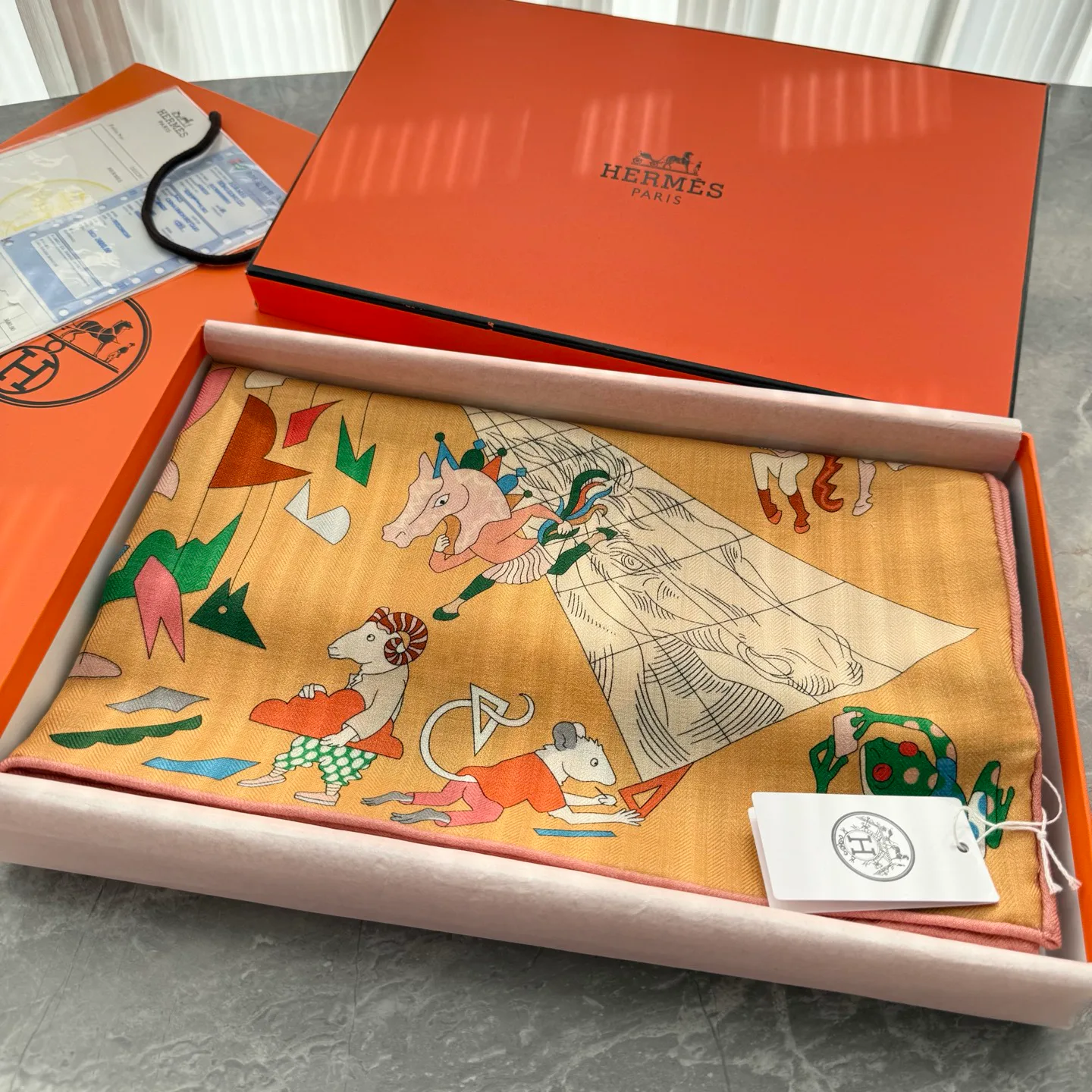 Silk Scarves HERMES 18476658