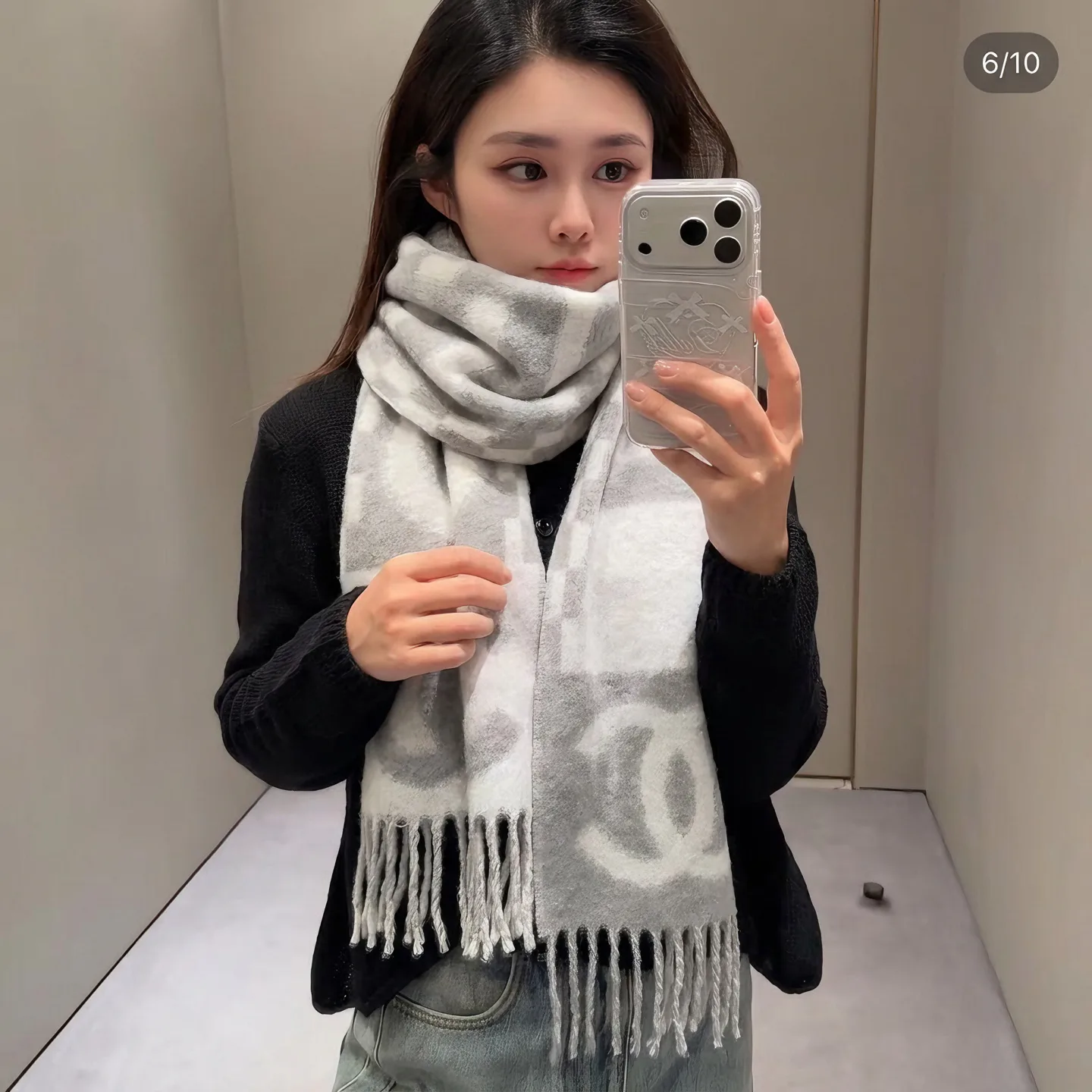 Scarves CHANEL 18322569