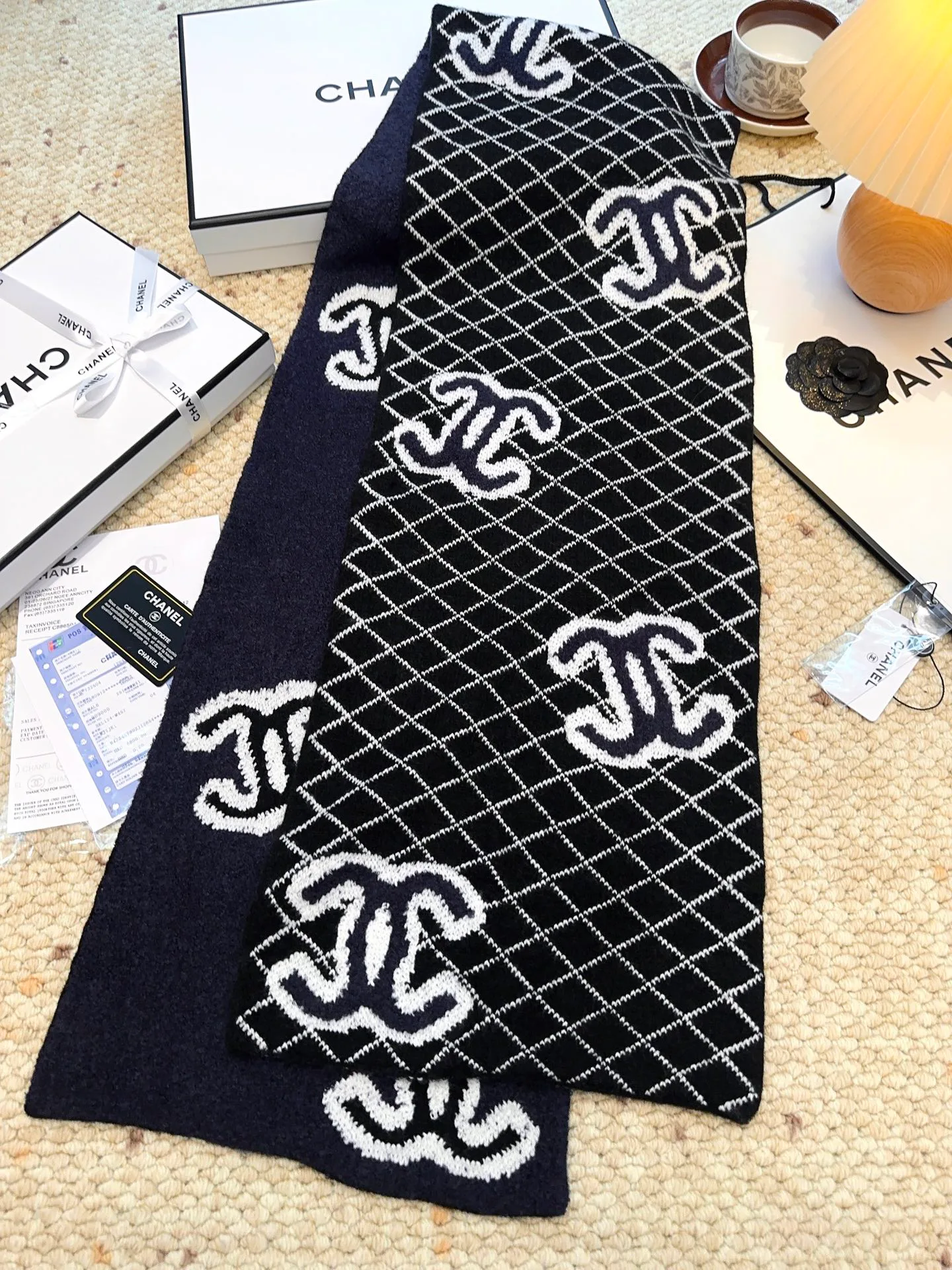 Scarves CHANEL 18105443