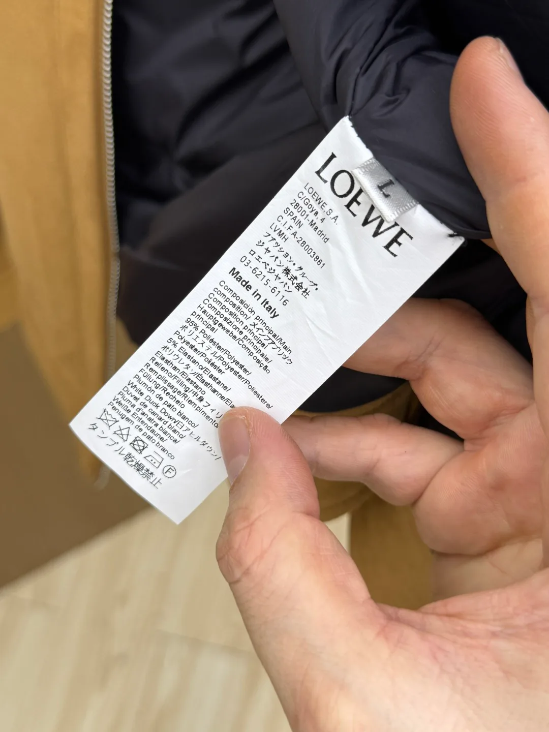 Men's Jackets And Down Jackets LOEWE 18194600