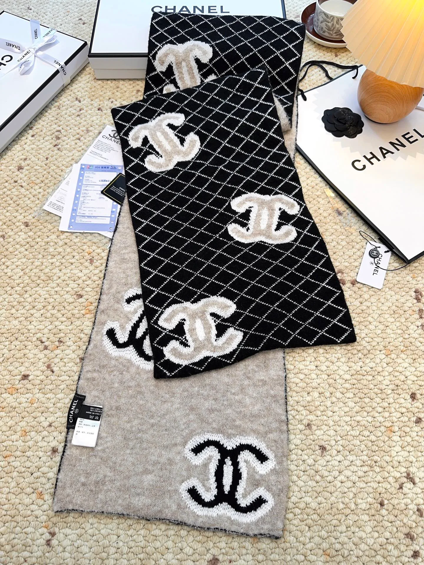 Scarves CHANEL 18105442