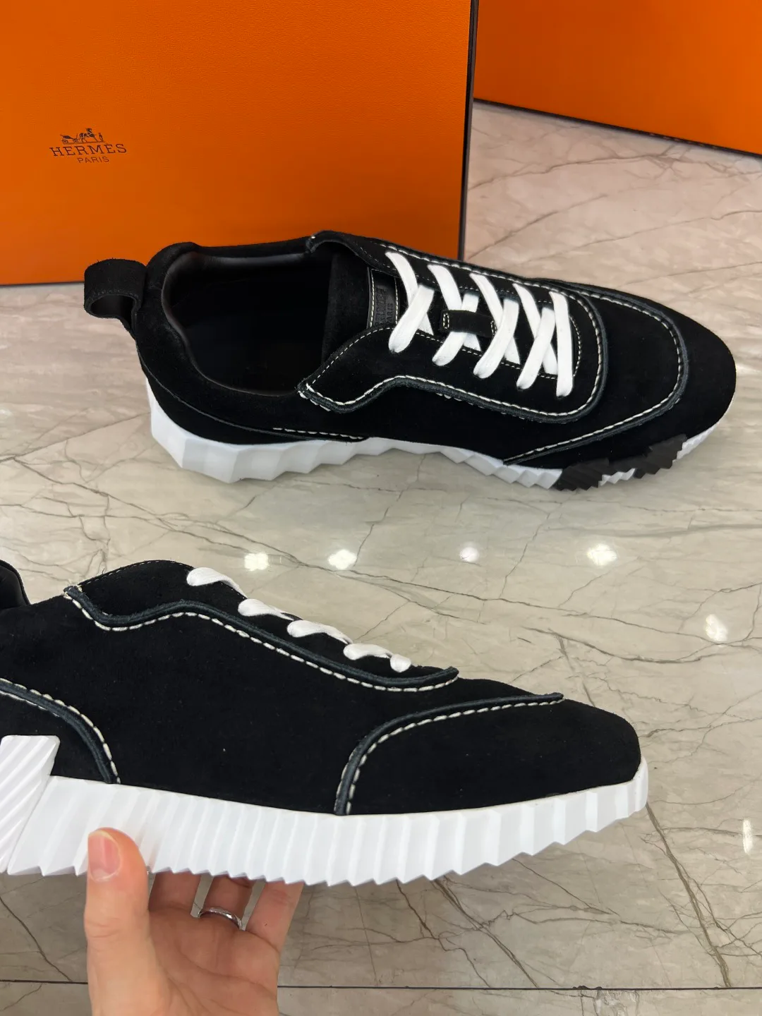 Кроссовки Мужские Hermes 18679656