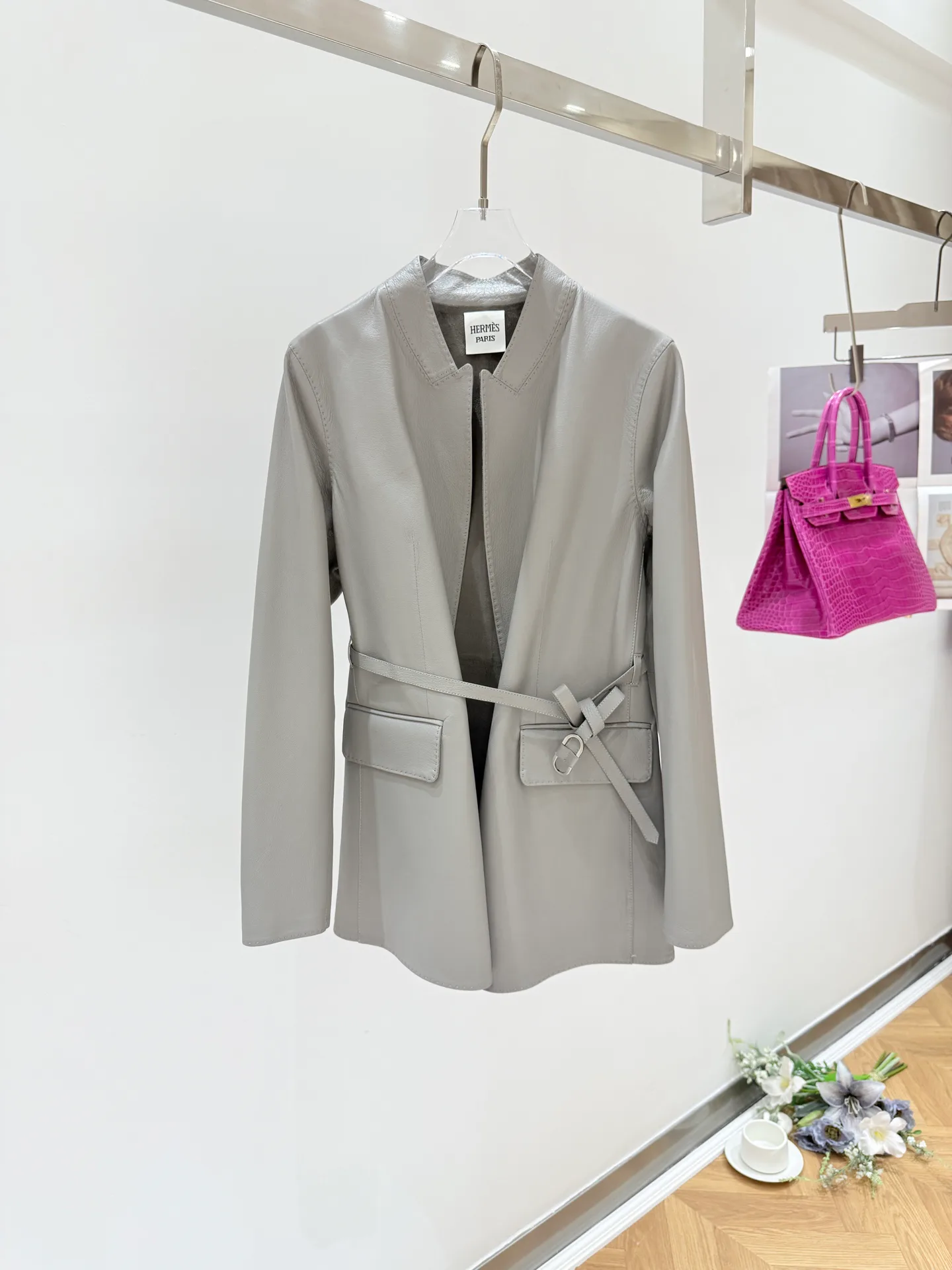 Women's Leather Jackets And Sheepskin Coats HERMES 18395964