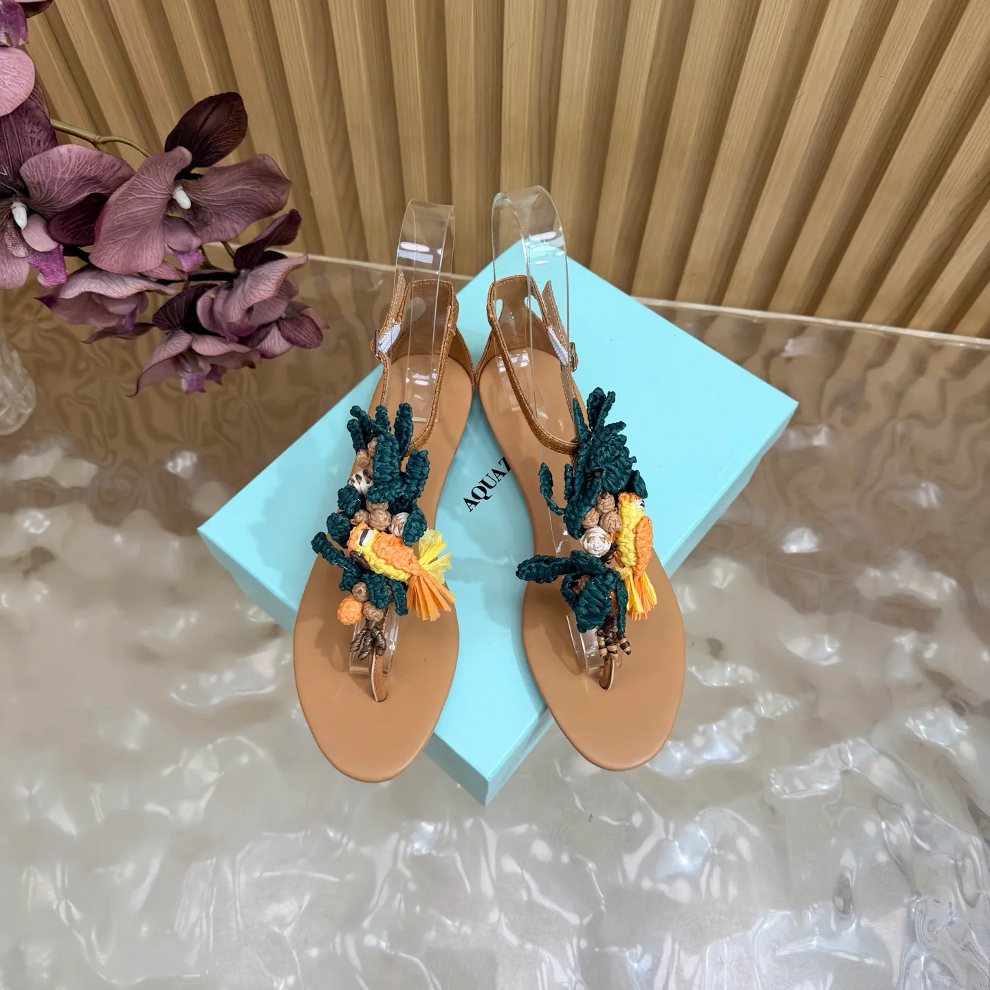 Women's Open-Toe Sandals AQUAZZURA 18170318
