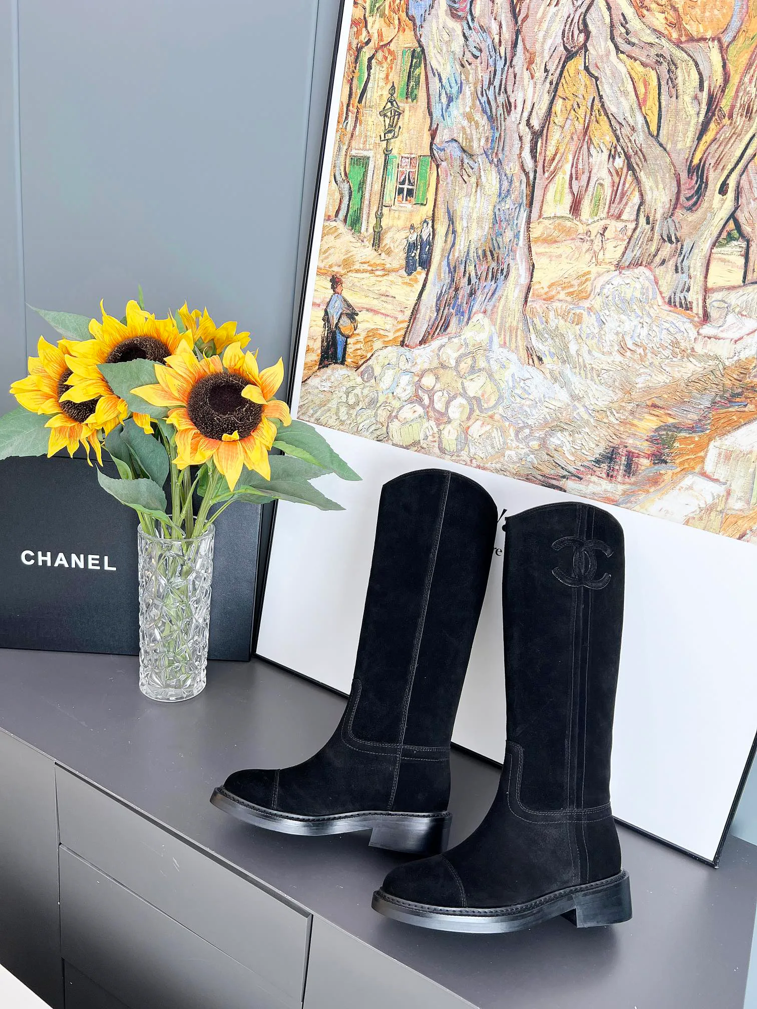 Women's Boots CHANEL 17957478