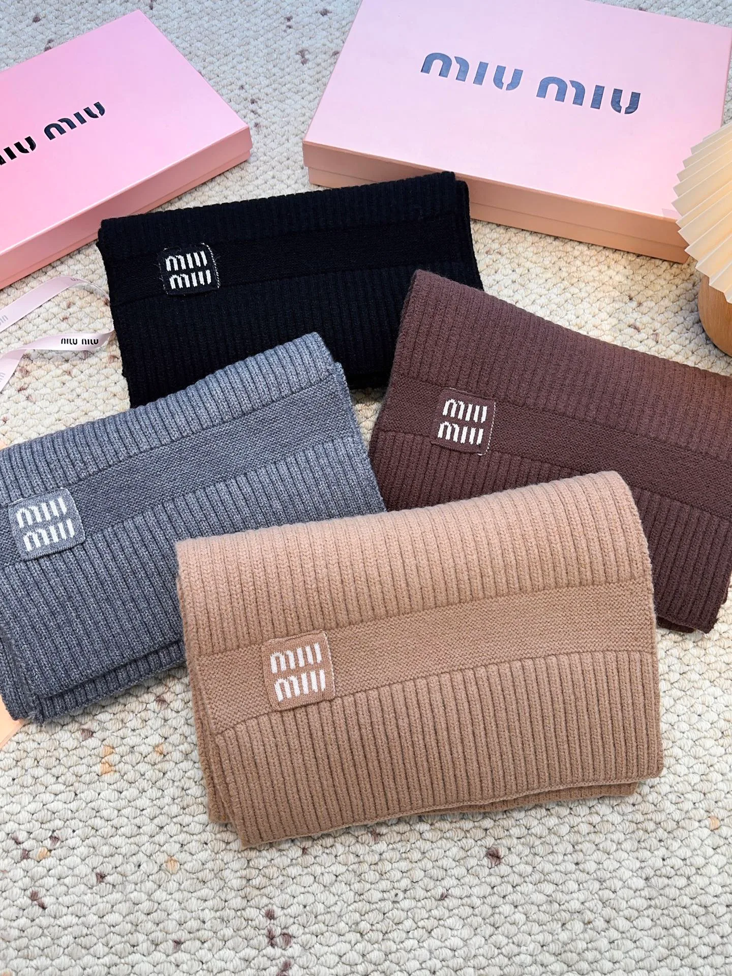 Scarves MIU MIU 18105437