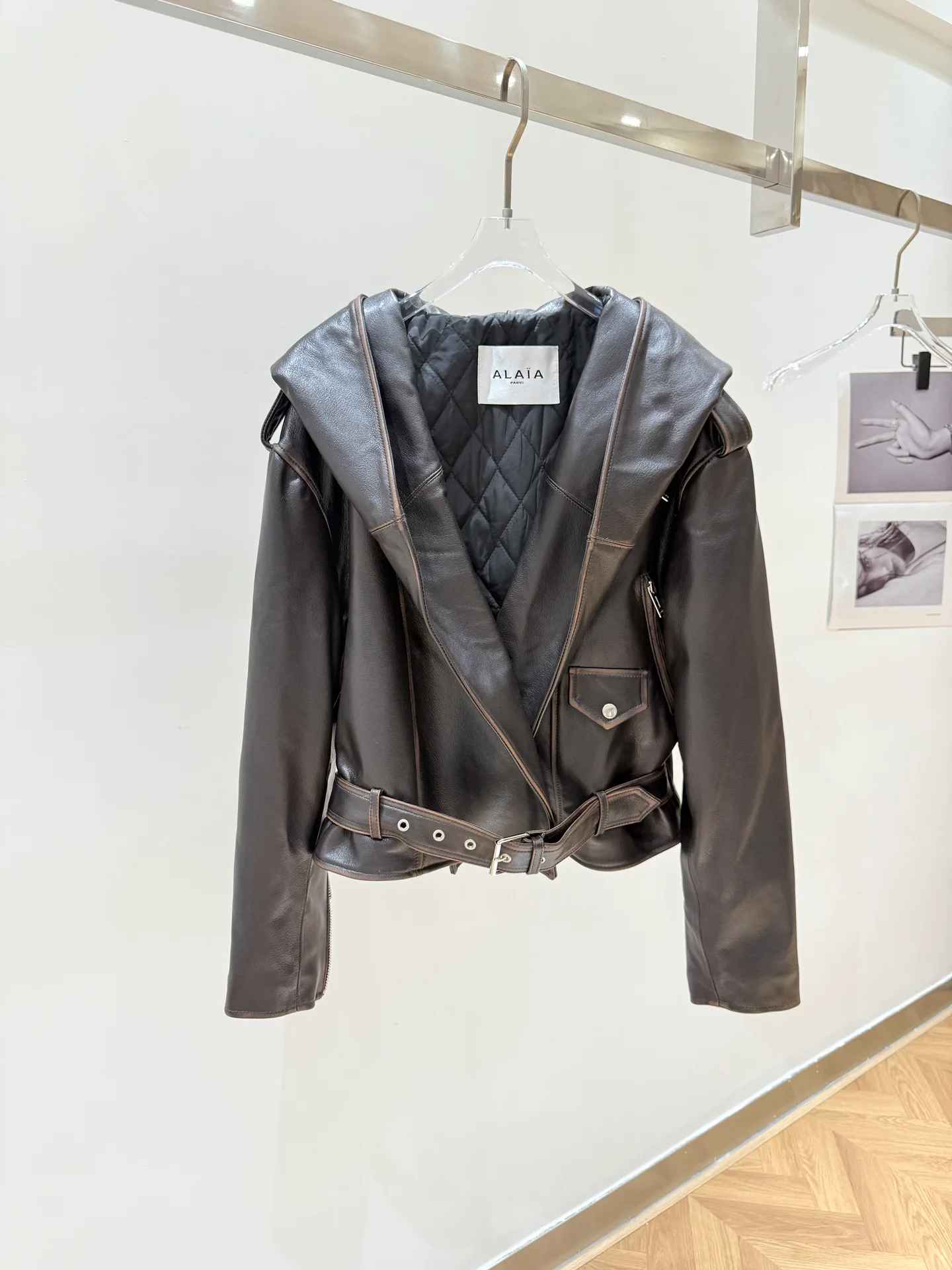 Women's Leather Jackets And Sheepskin Coats ALAIA 18082989