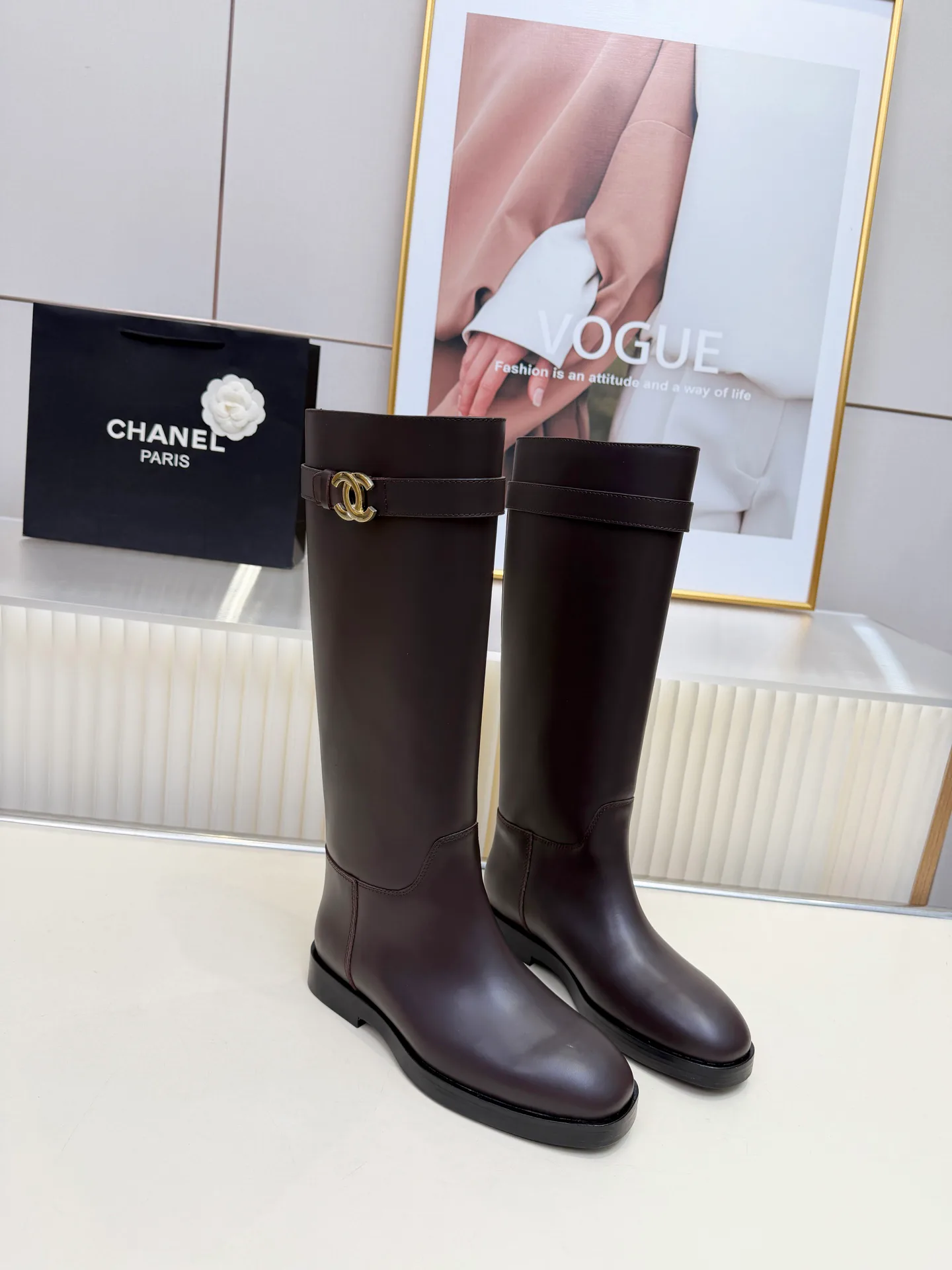 Women's Boots CHANEL 18198230