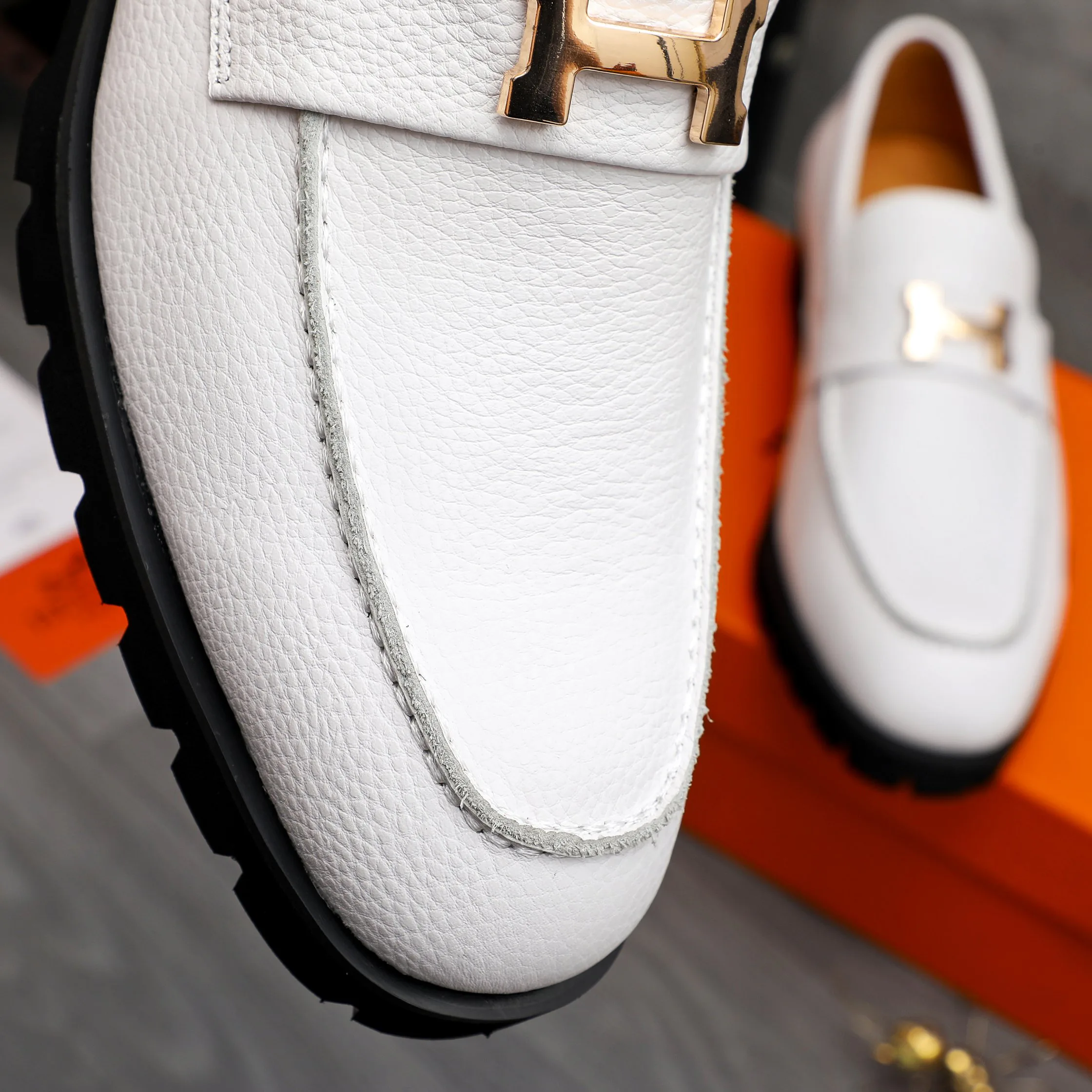 Men's Loafers And Dress Shoes HERMES 17801752