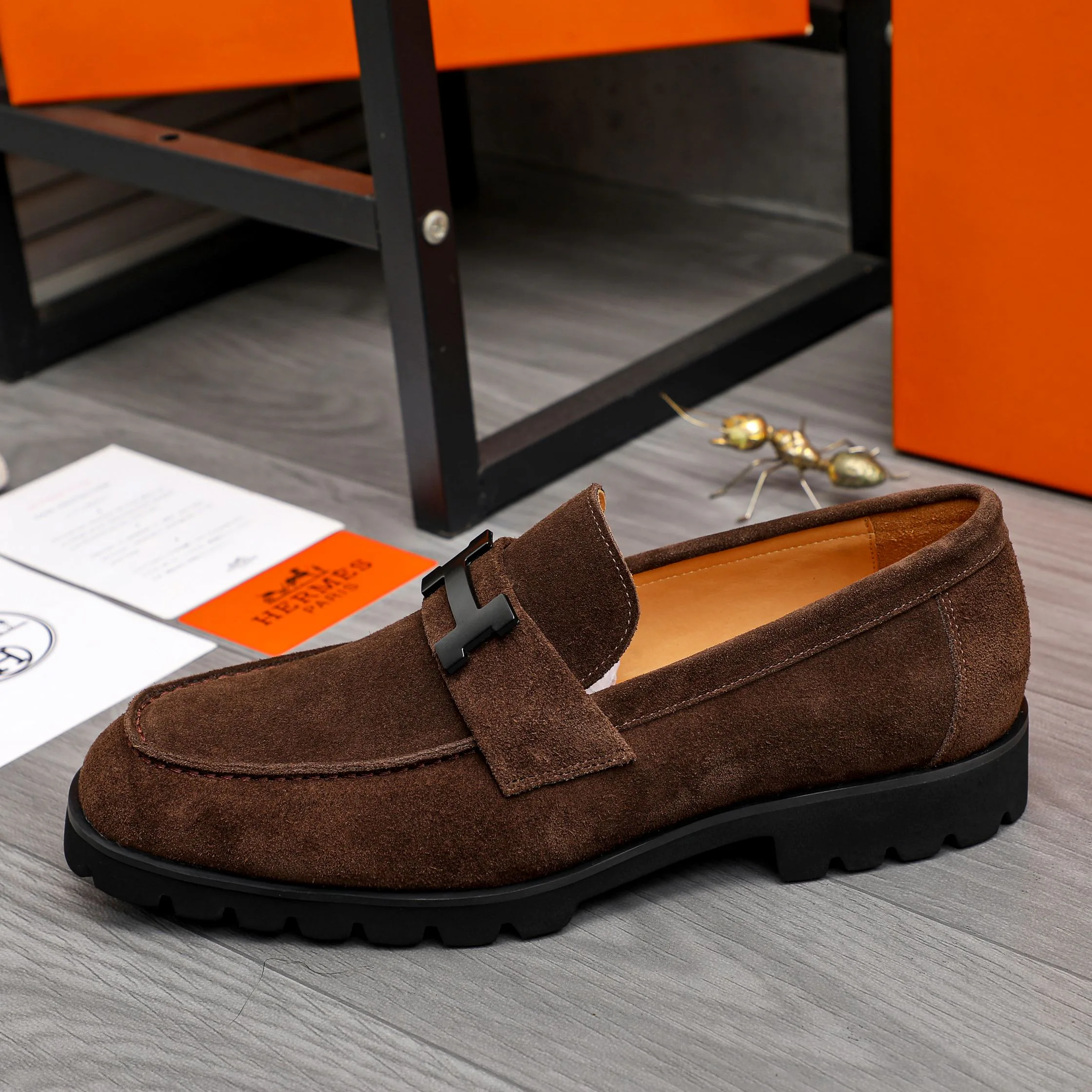 Men's Loafers And Dress Shoes HERMES 17801744