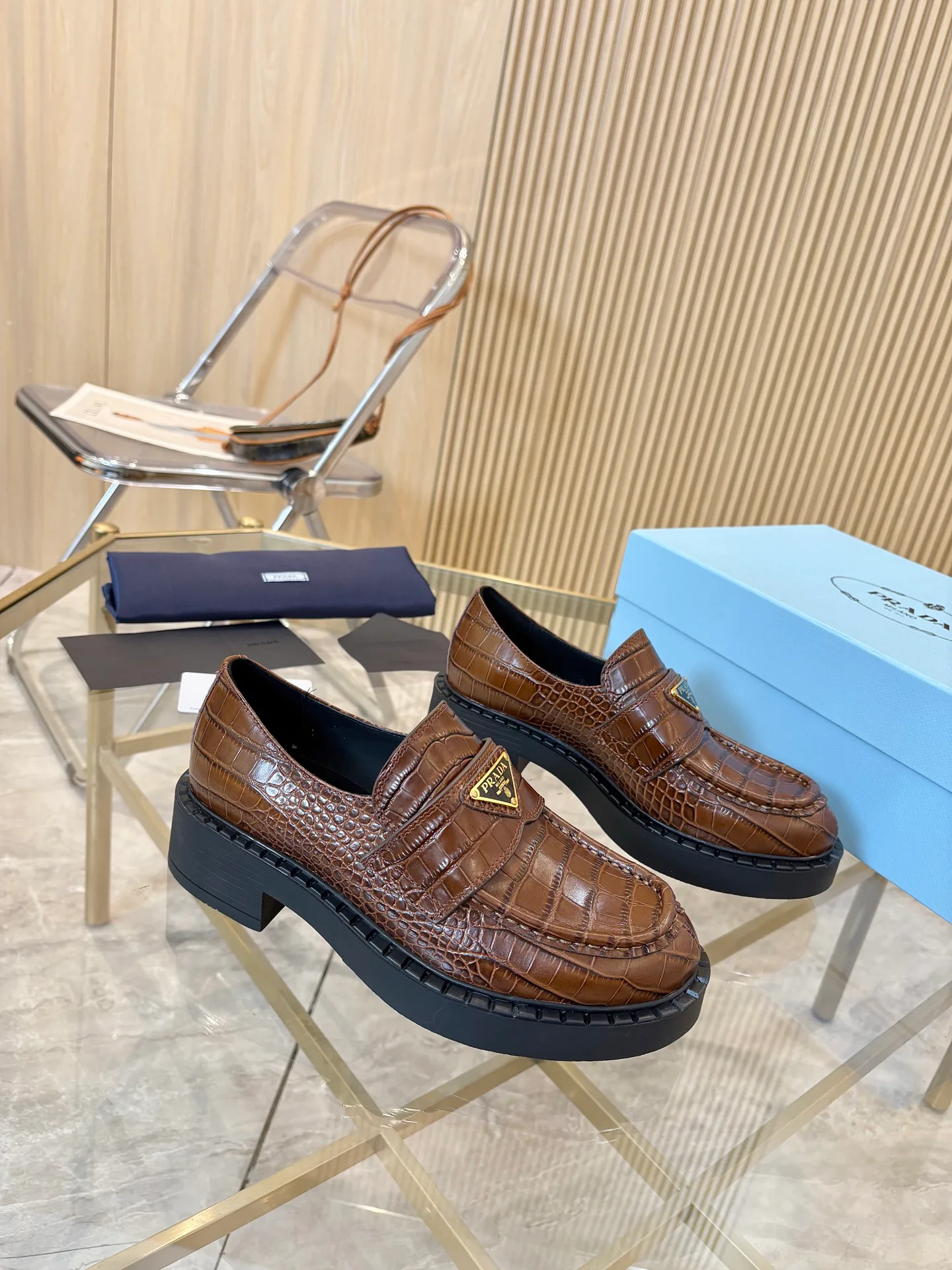 Women's Loafers And Moccasins PRADA 17524789