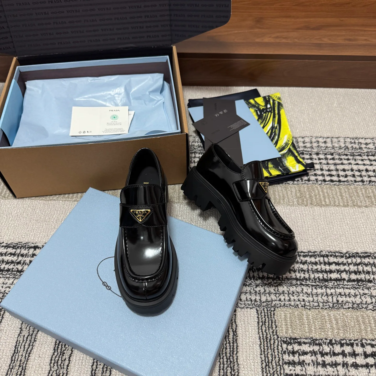 Women's Loafers And Moccasins PRADA 18083787