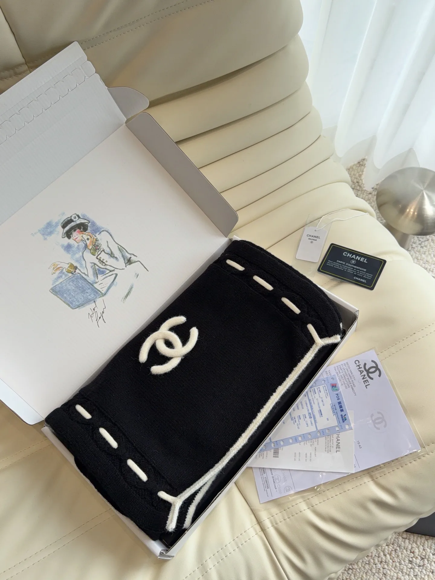 Scarves CHANEL 18105409