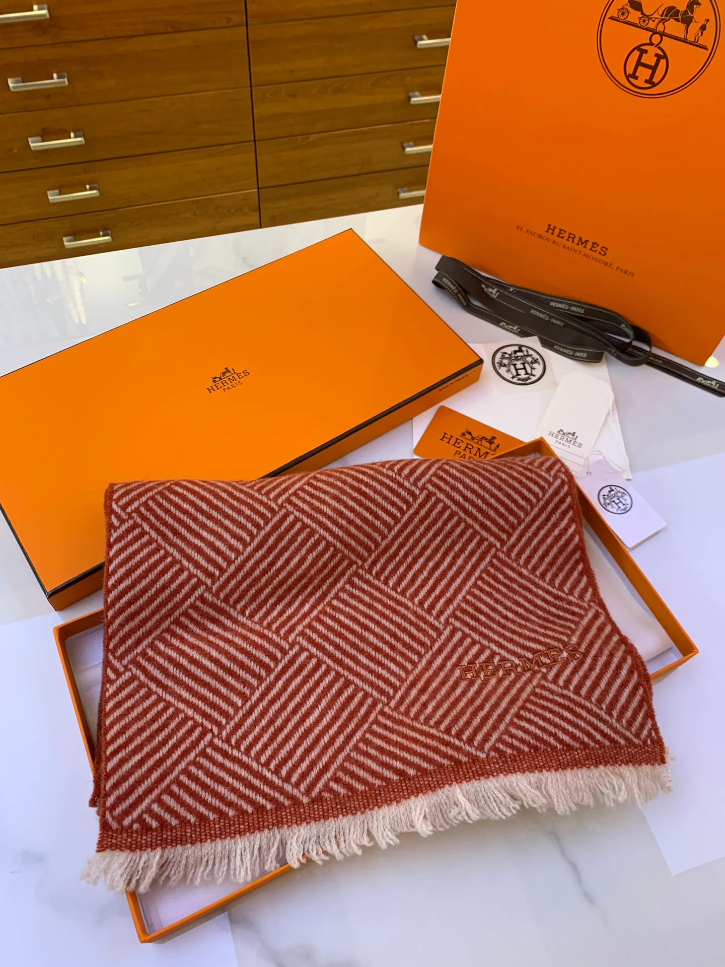 Scarves HERMES 18437542