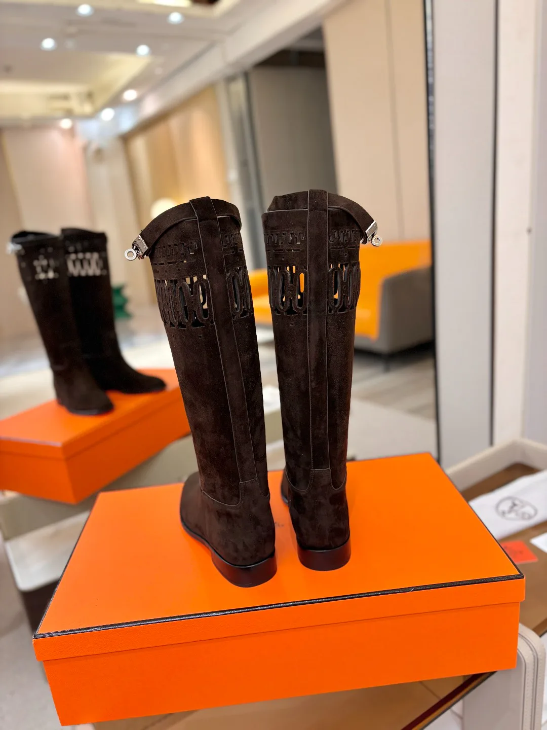Women's Boots HERMES 18521309