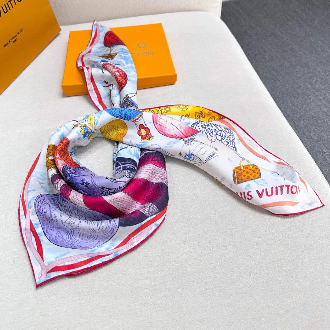 Silk Scarves LOUIS VUITTON 18501143