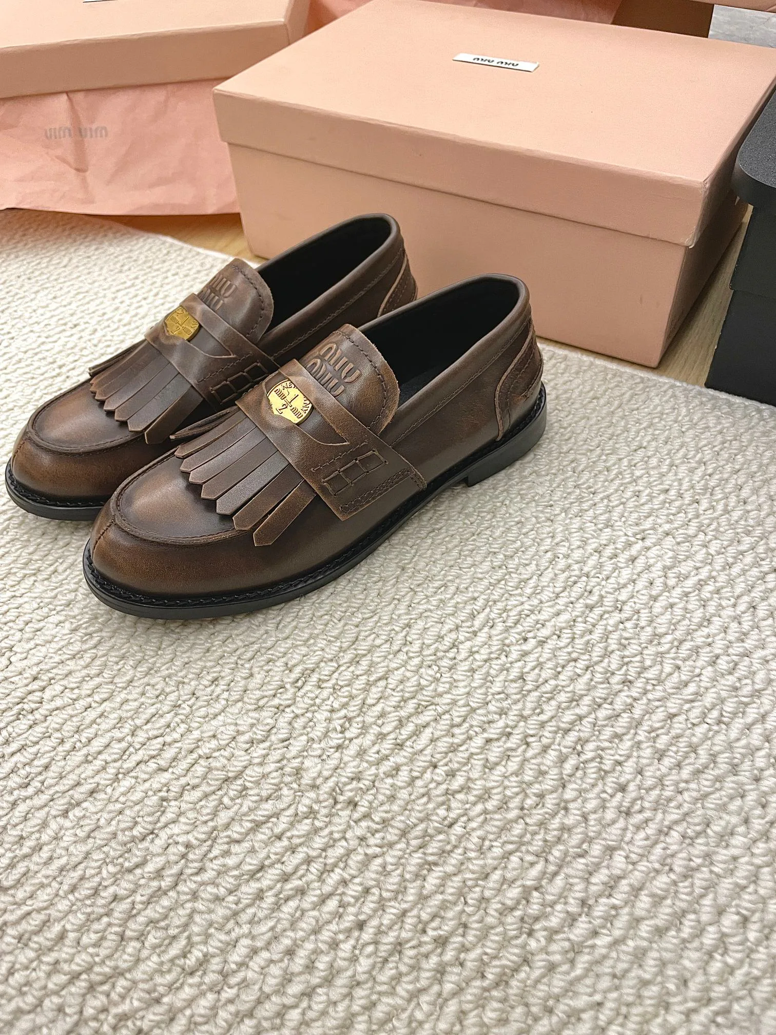 Women's Loafers And Moccasins MIU MIU 18459398