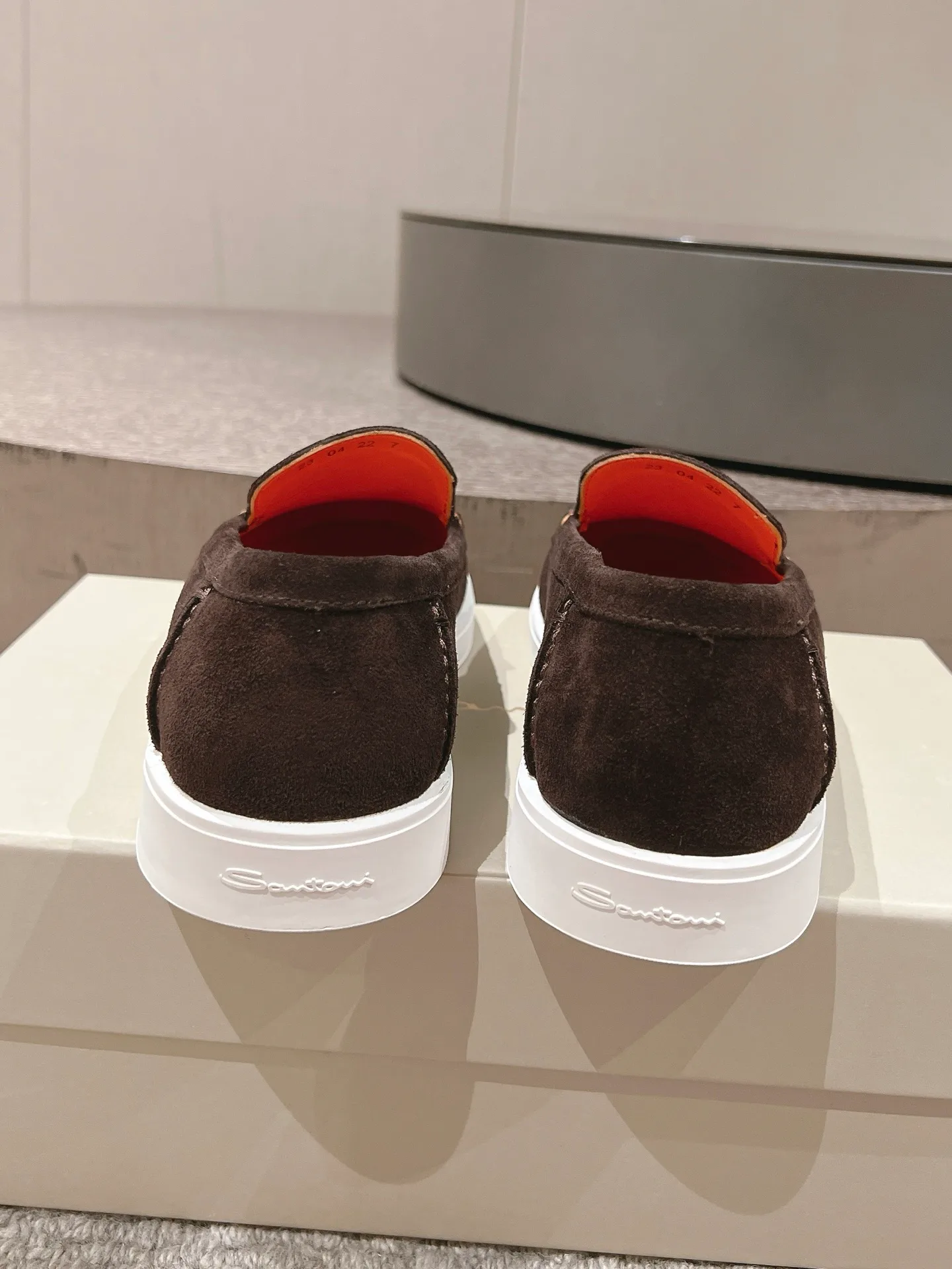 Men's Loafers And Dress Shoes SANTONI 17409253