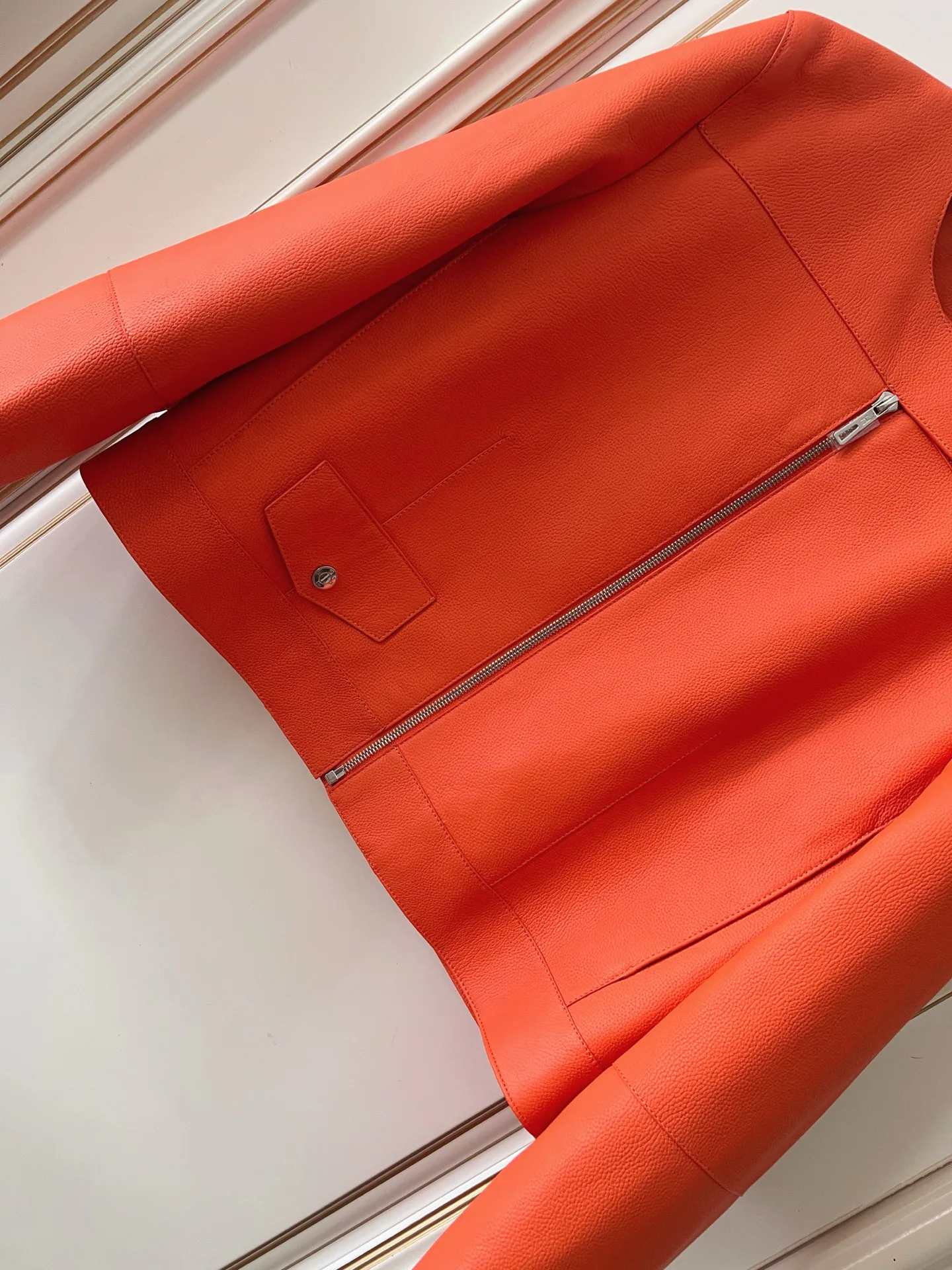 Women's Leather Jackets And Sheepskin Coats HERMES 17903745