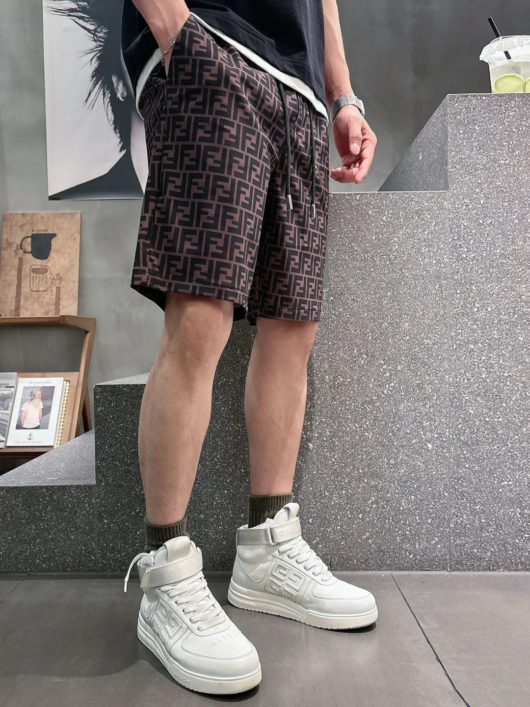 Men's Shorts FENDI 17468340