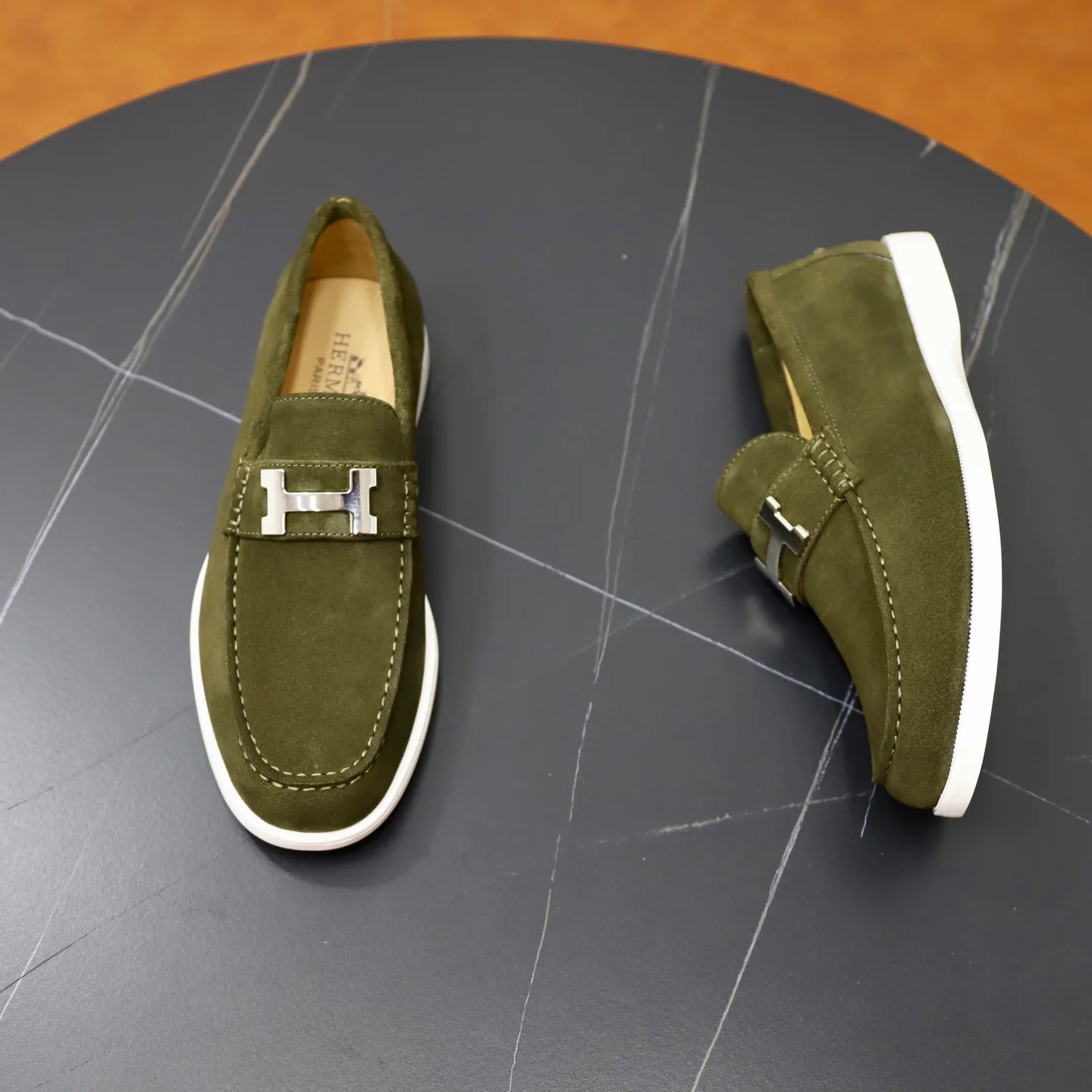 Men's Loafers And Dress Shoes HERMES 18103104