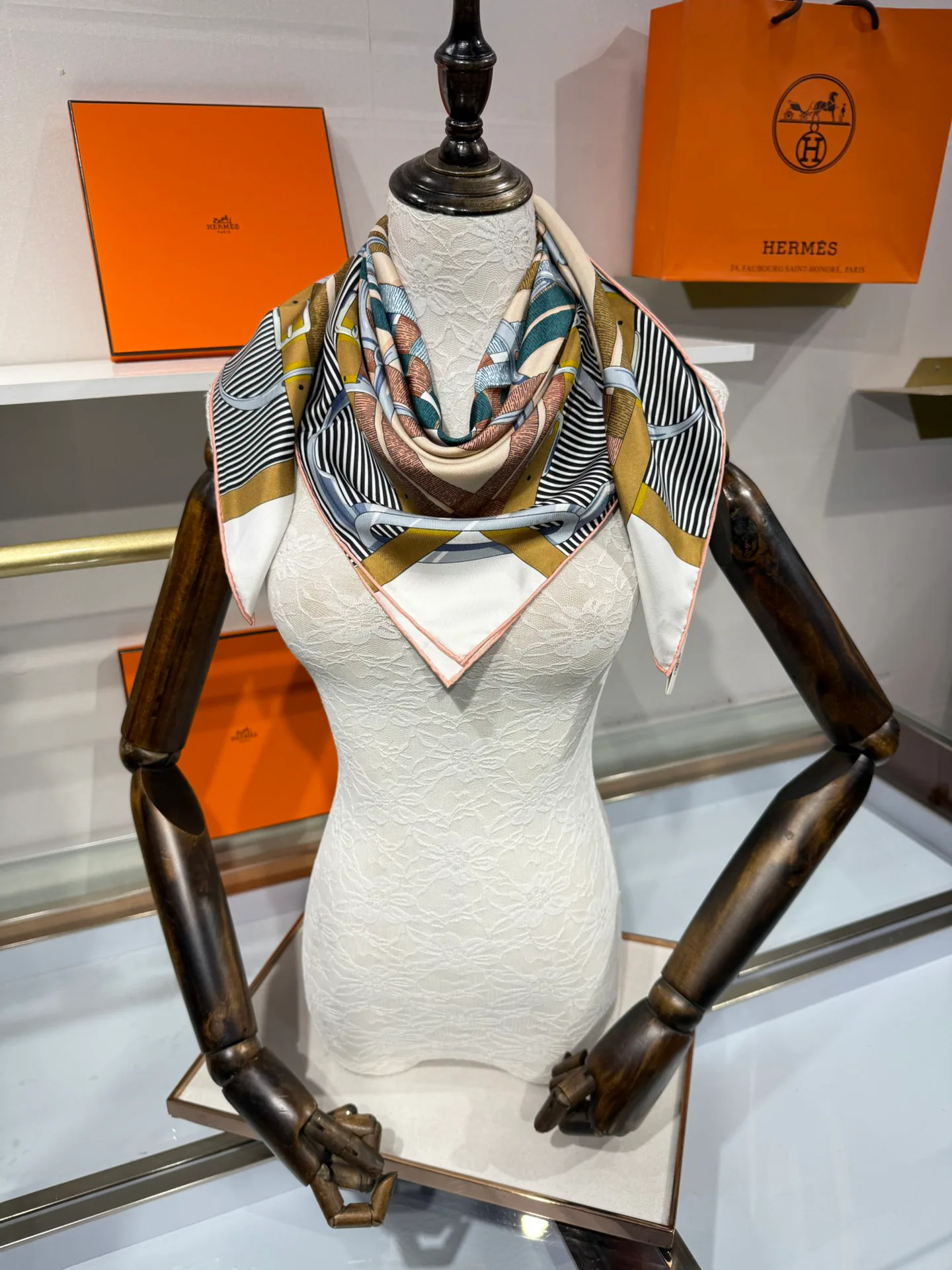 Silk Scarves HERMES 17543249