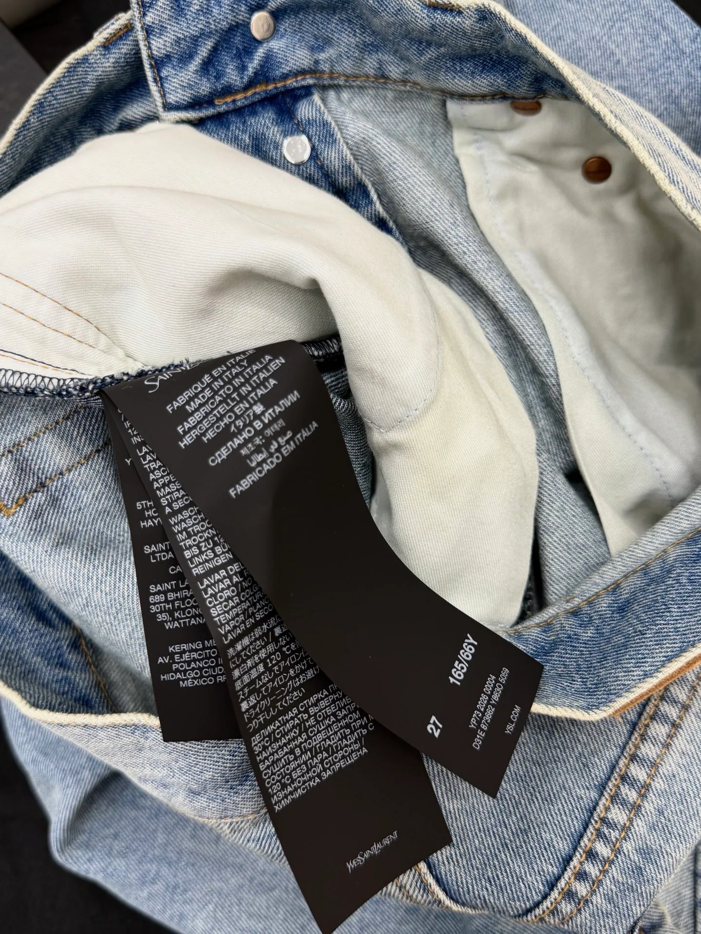 Women's Jeans SAINT LAURENT 18114456