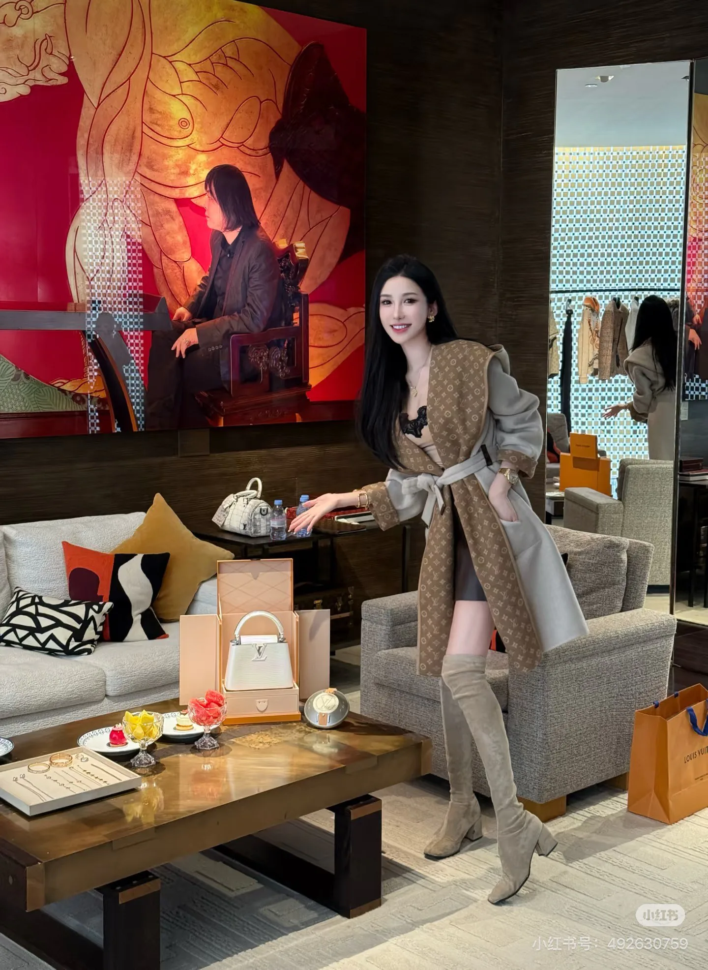 Women's Coats LOUIS VUITTON 17913520