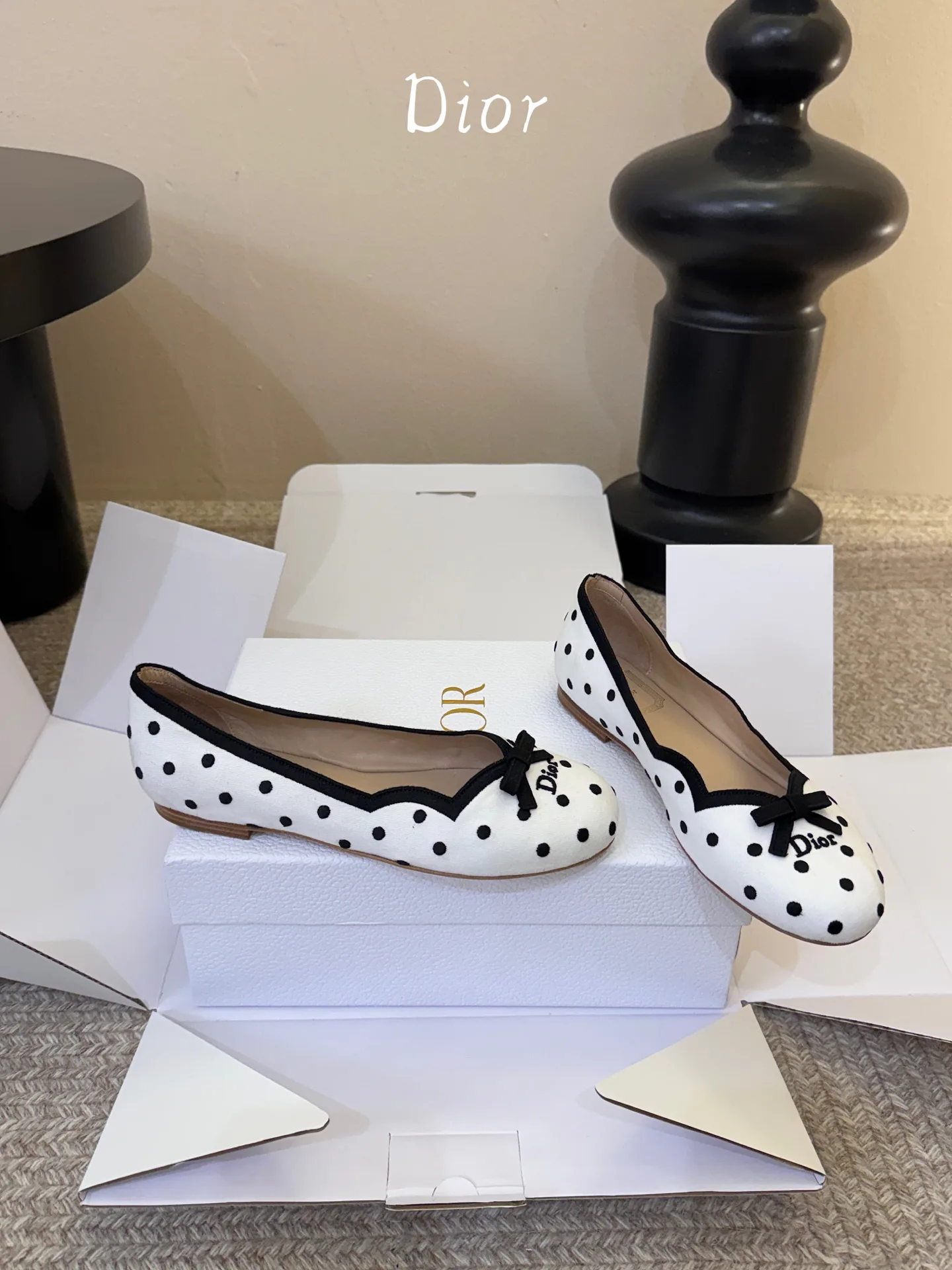 Women's Ballet Flats CHRISTIAN DIOR 18138931