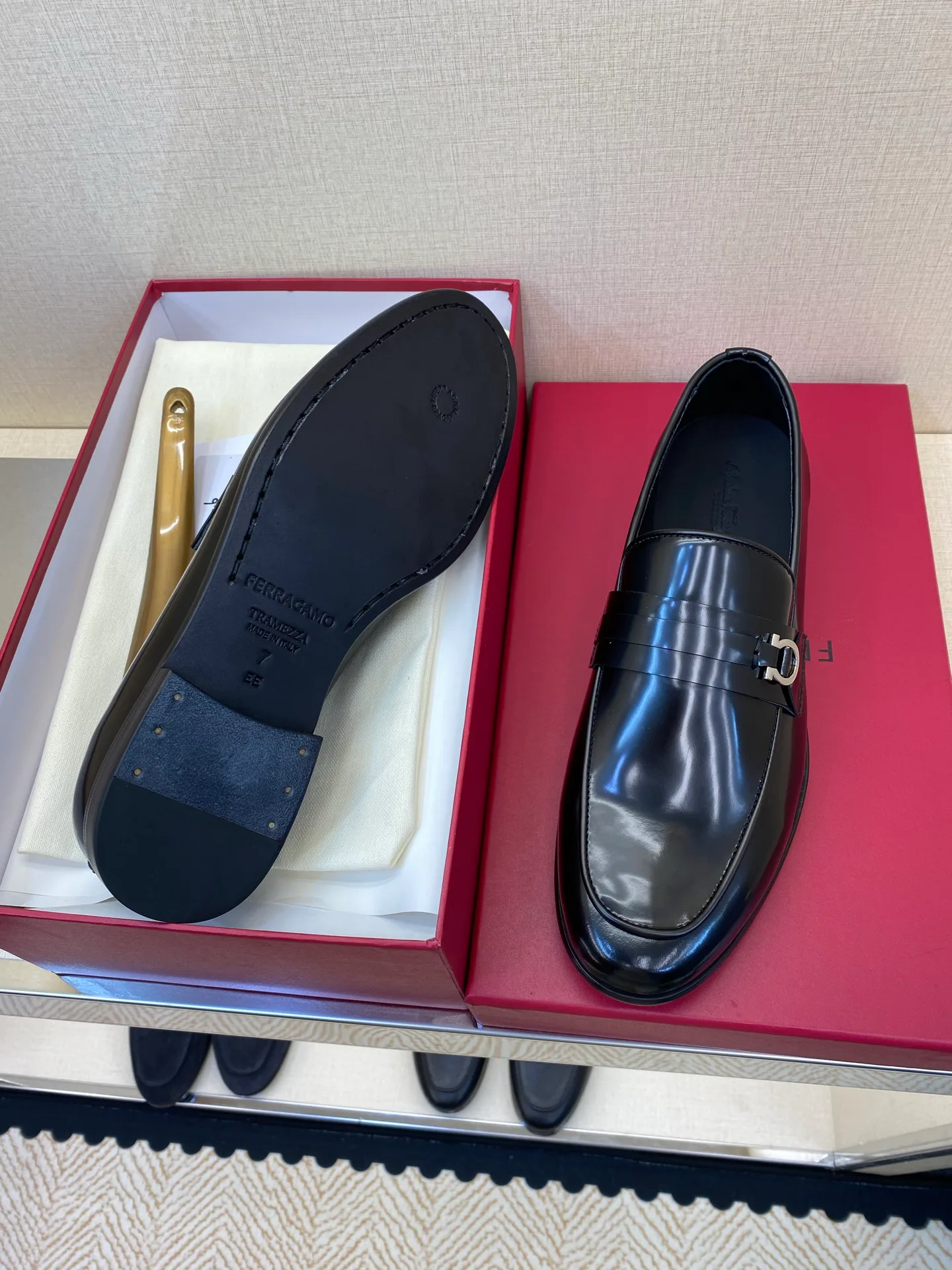Men's Loafers And Dress Shoes SALVATORE FERRAGAMO 18468193