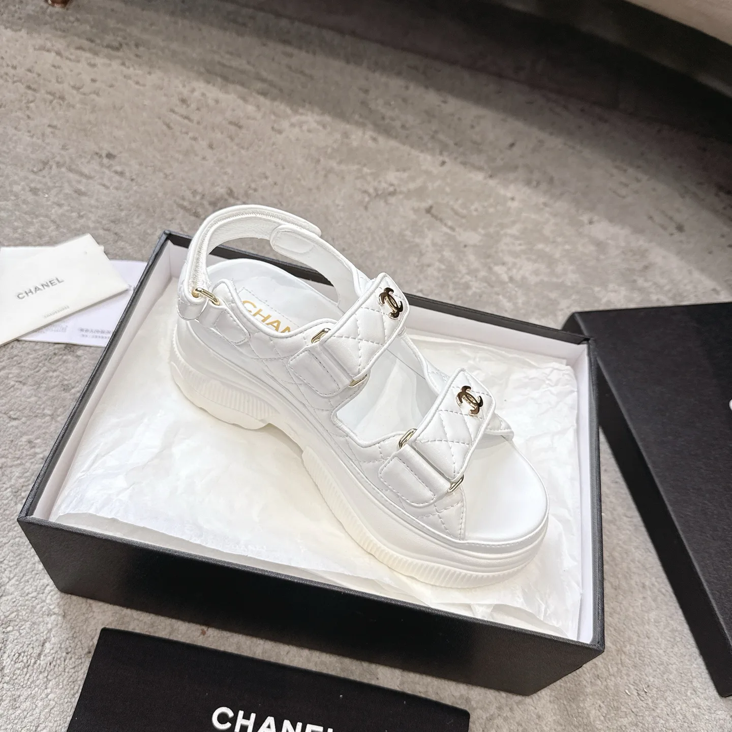 Women's Open-Toe Sandals CHANEL 17572324