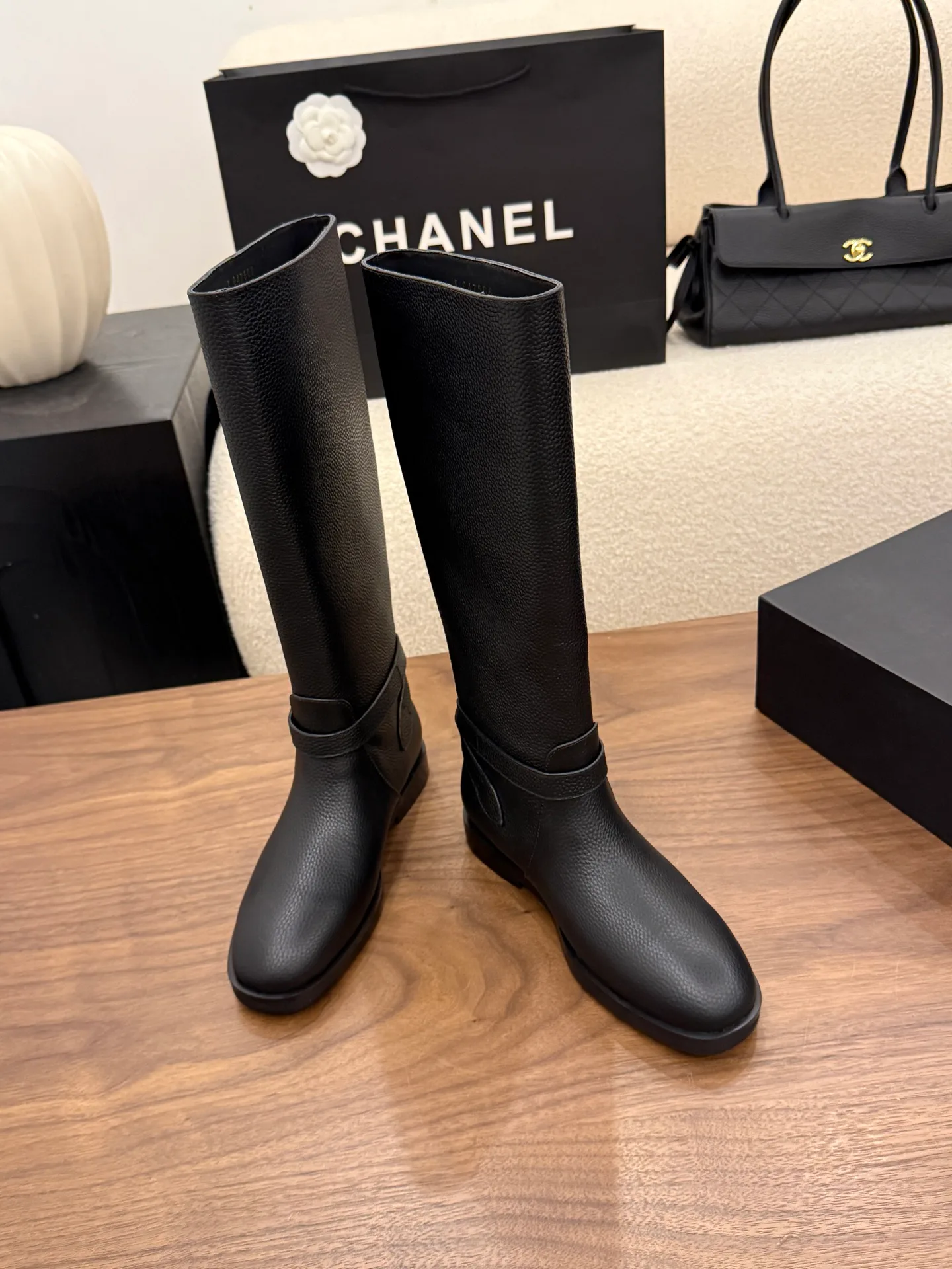 Women's Boots CHANEL 17928056