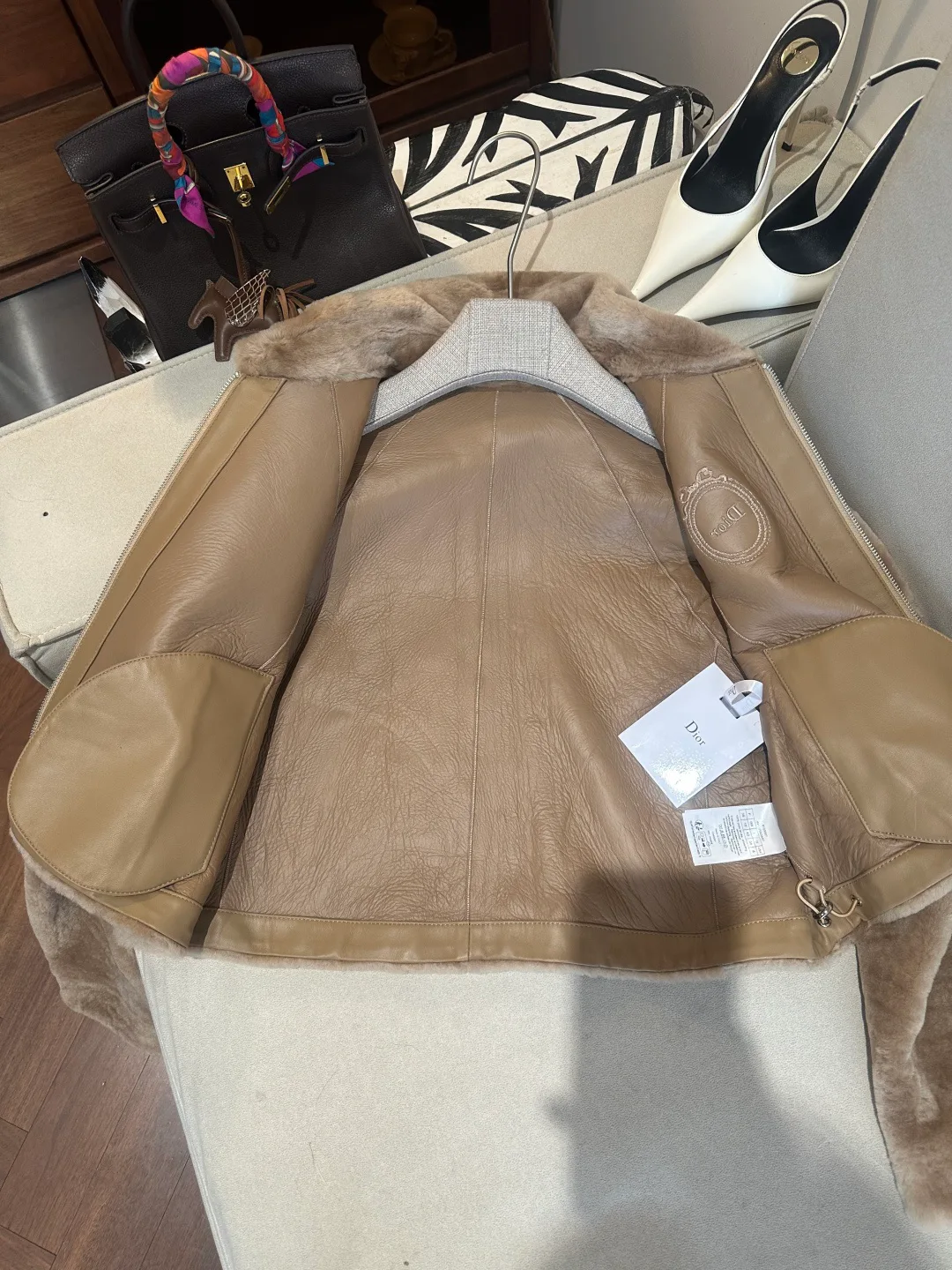 Women's Leather Jackets And Sheepskin Coats CHRISTIAN DIOR 18333447