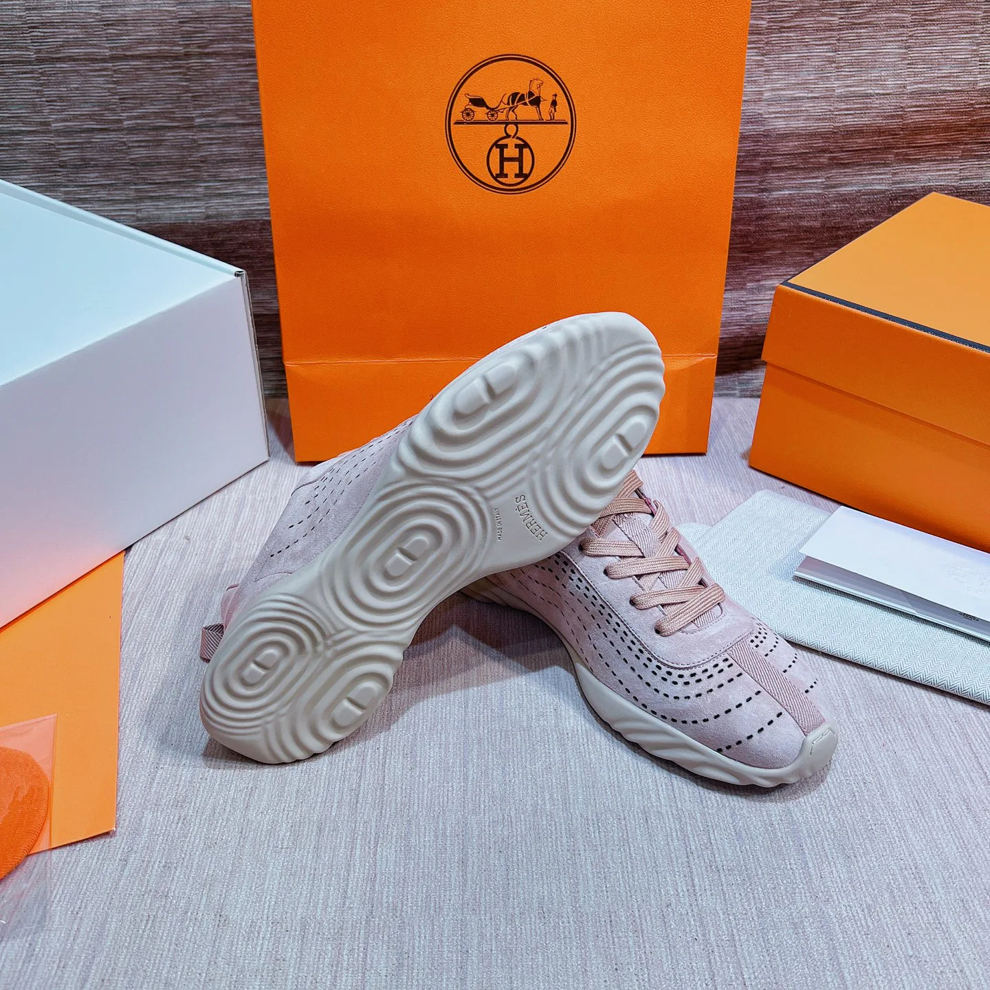Men's Sneakers HERMES 17749564
