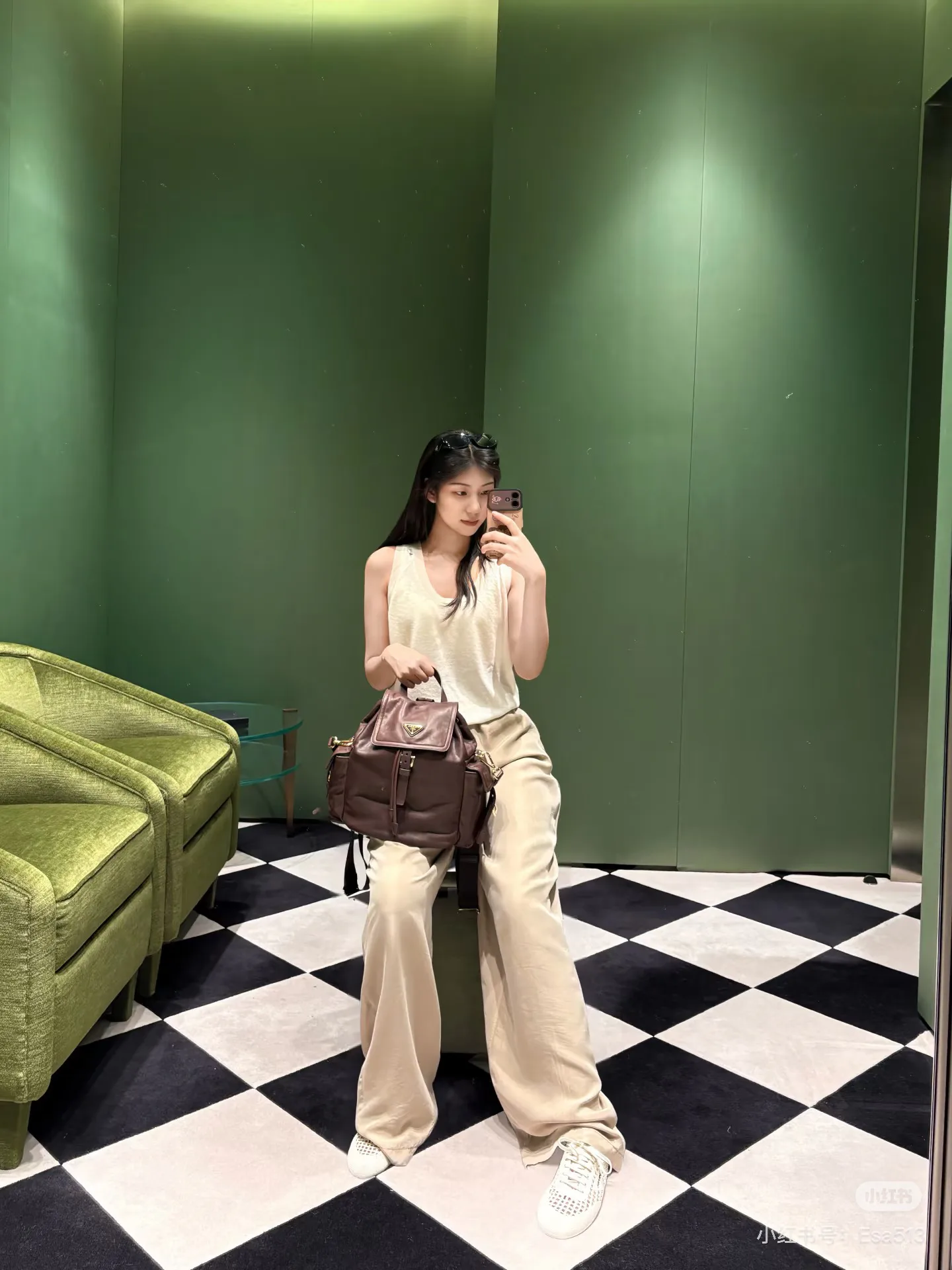 Women's Trousers PRADA 17343588