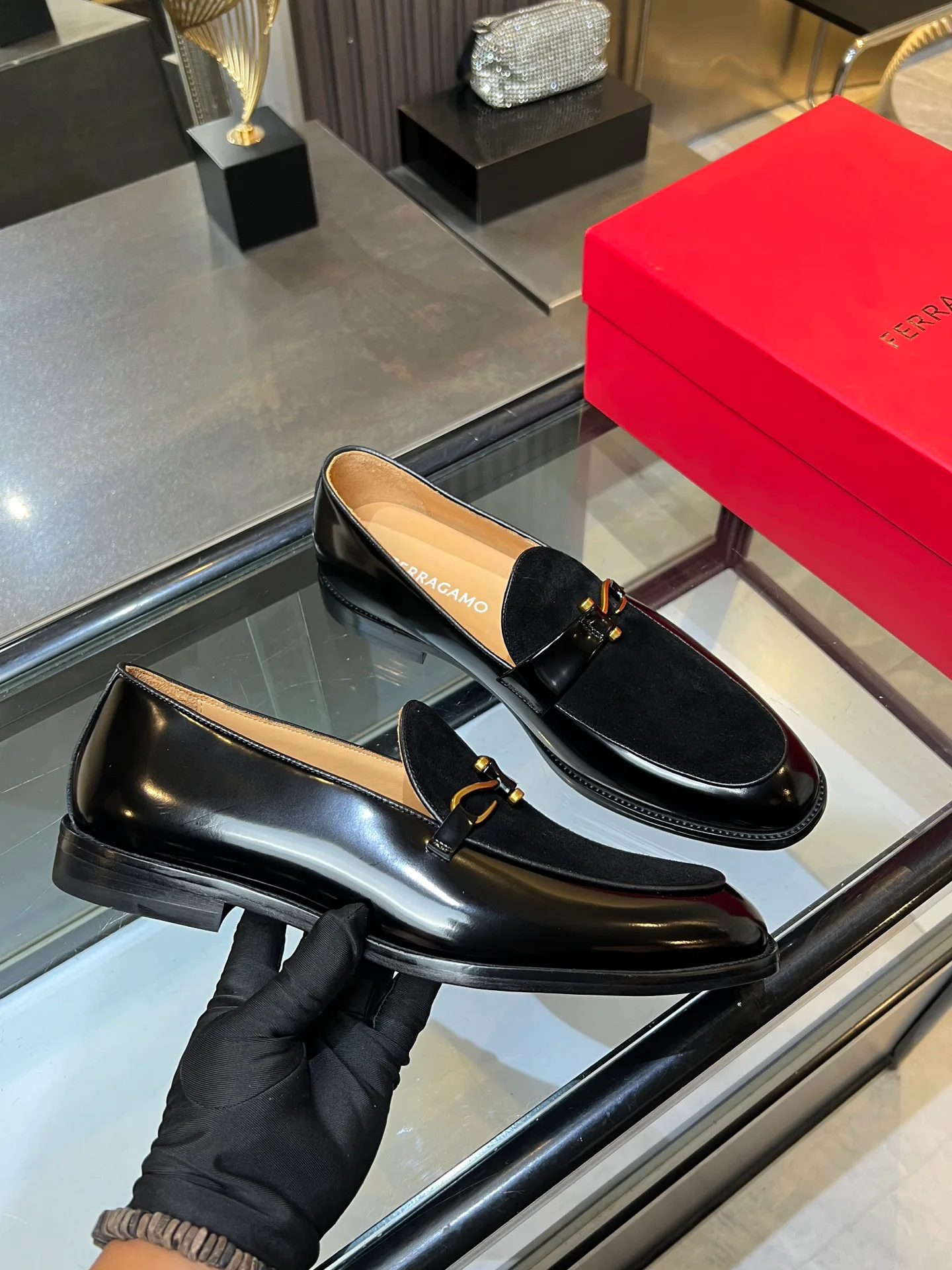Men's Loafers And Dress Shoes SALVATORE FERRAGAMO 17939497