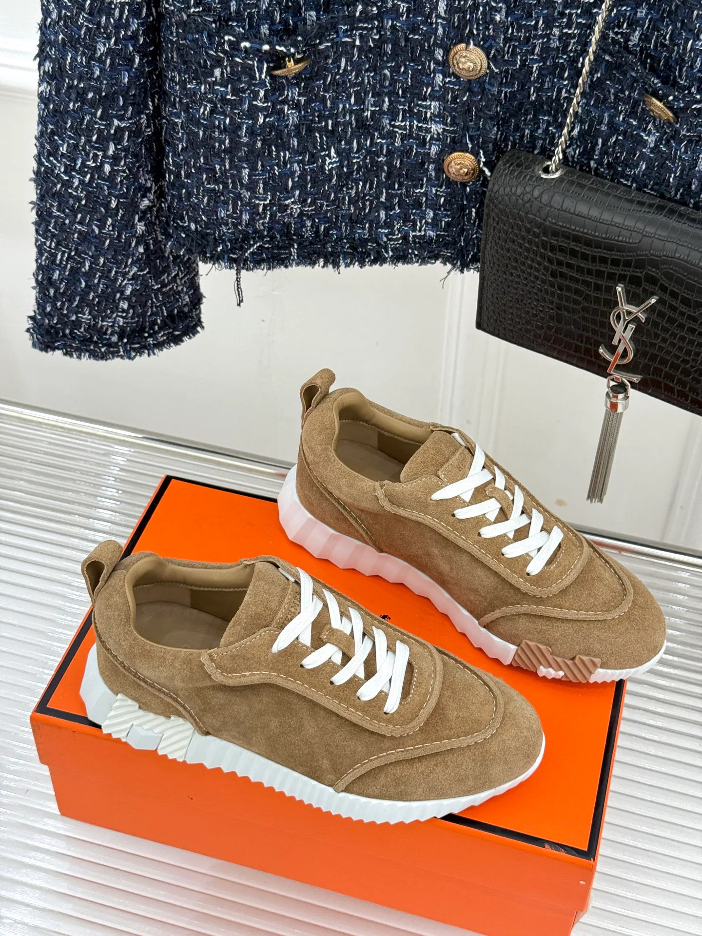 Кроссовки Женские Hermes 18636863