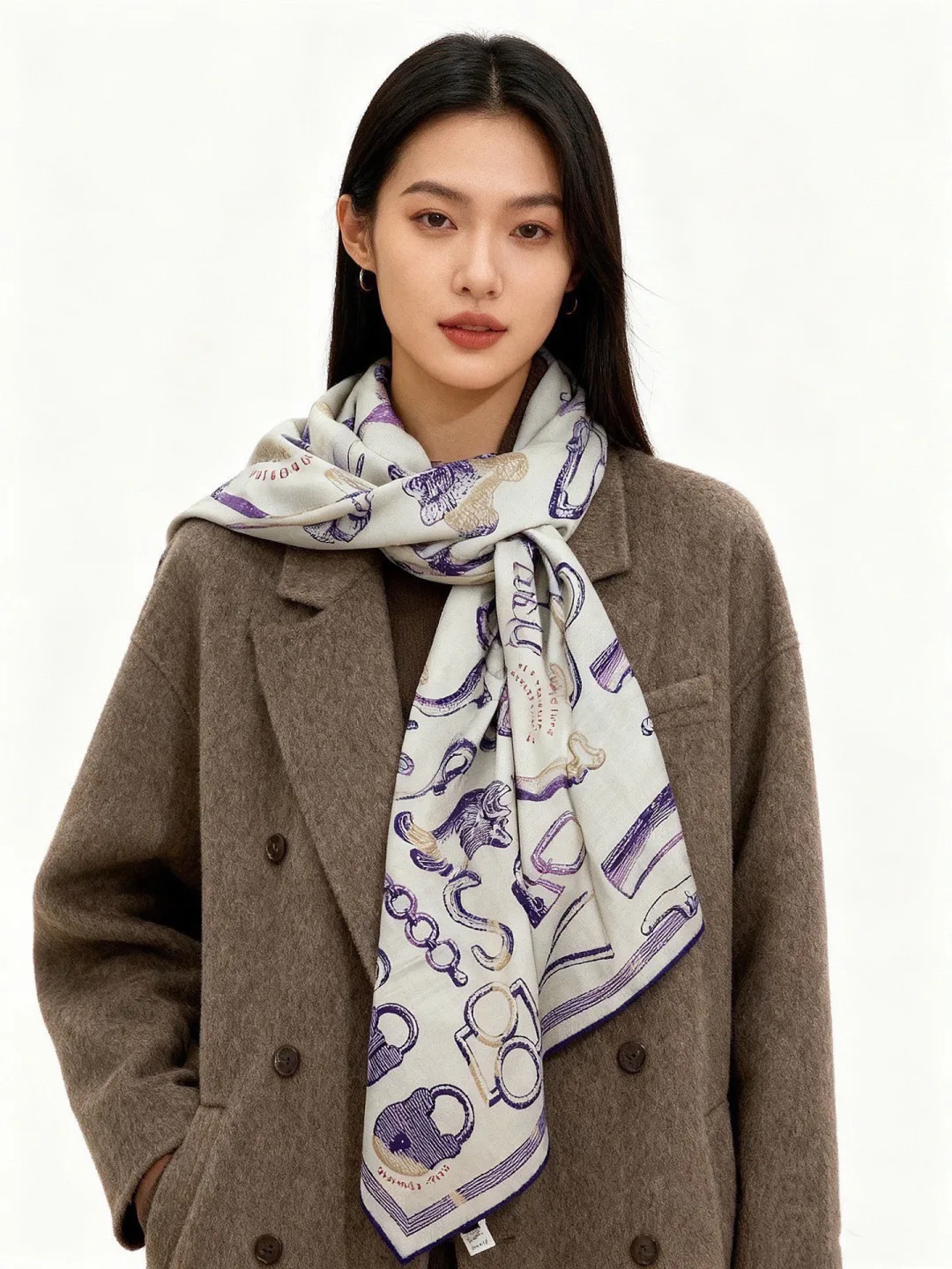 Scarves HERMES 17543257