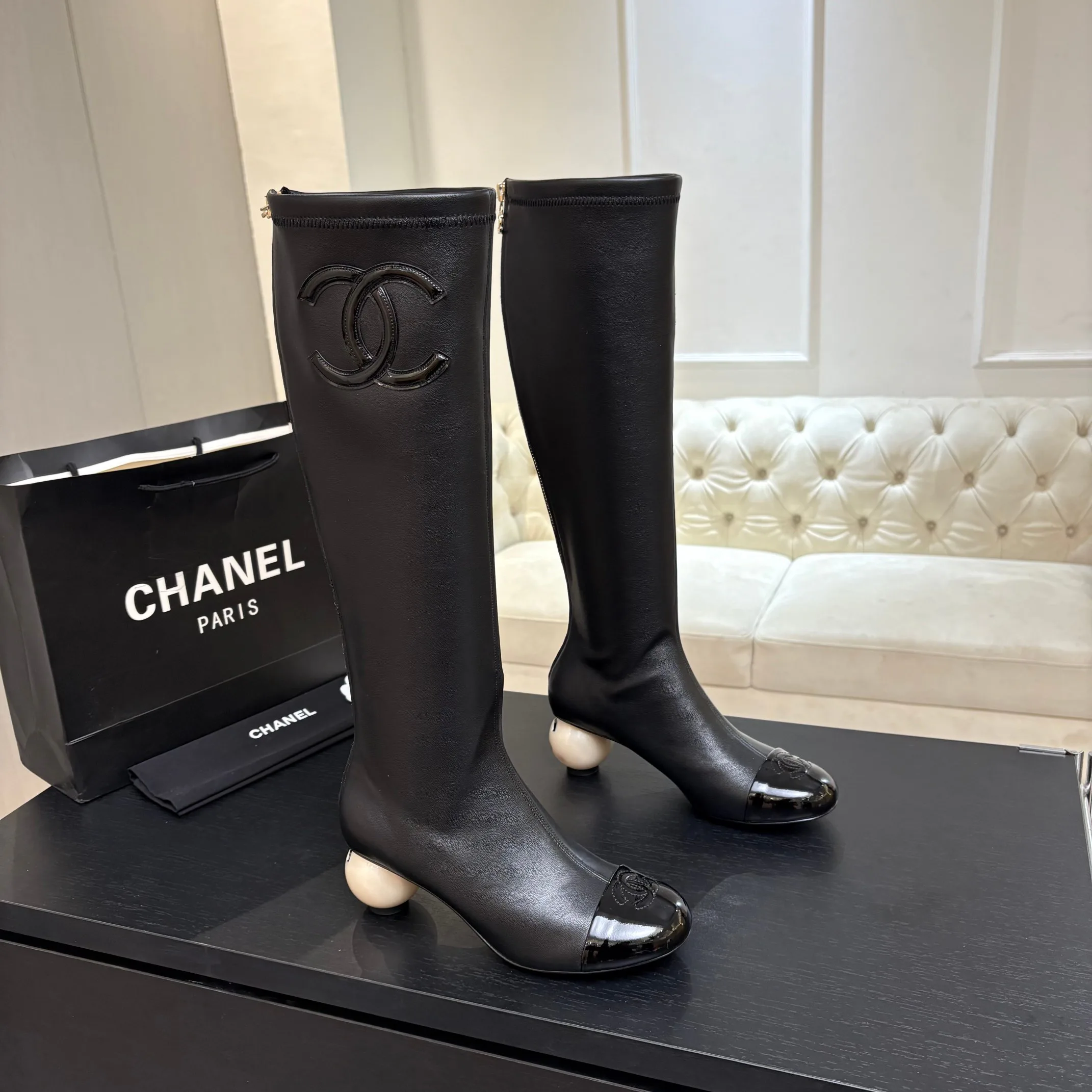 Women's Boots CHANEL 17946219