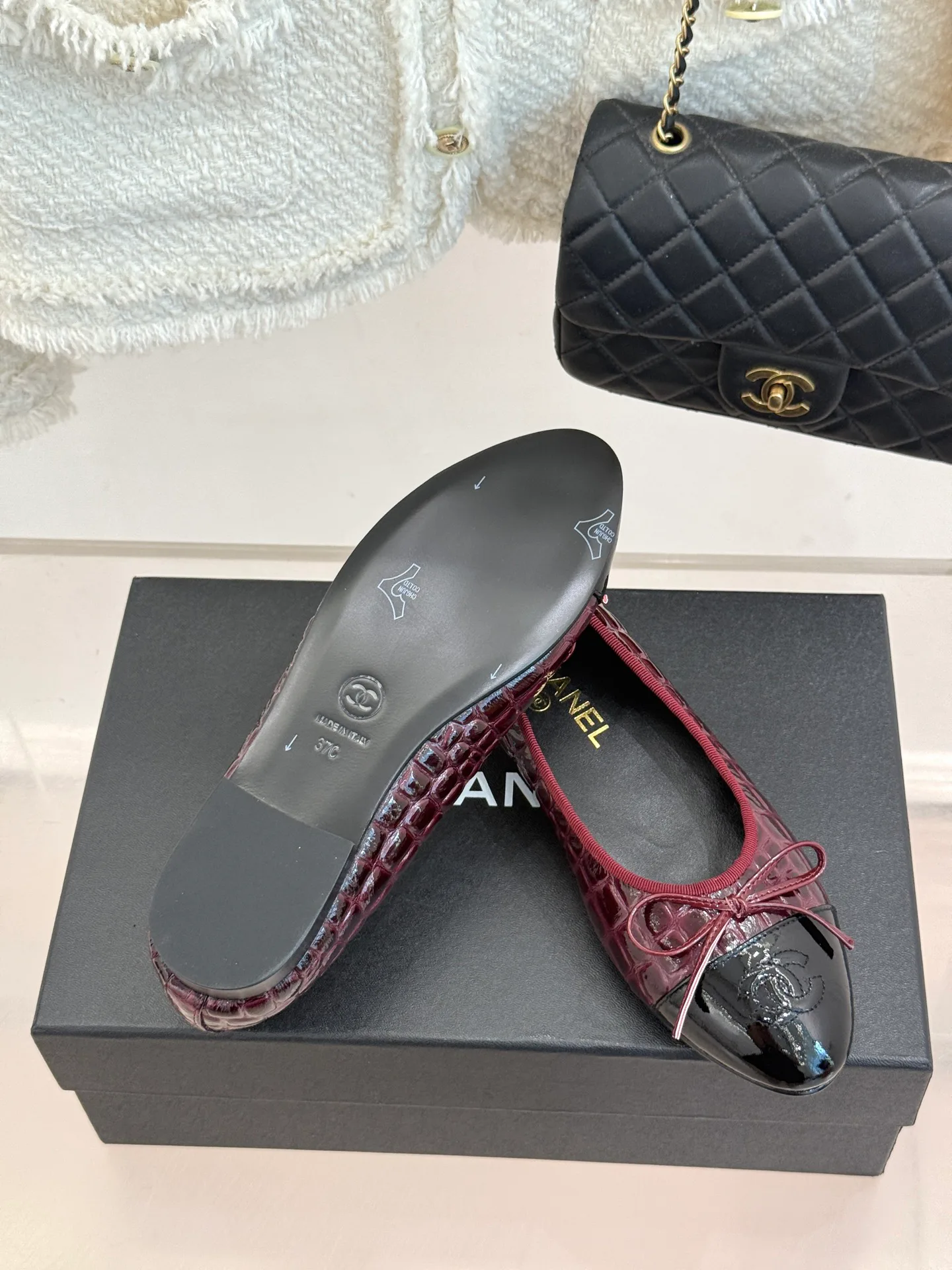 Women's Ballet Flats CHANEL 17406180