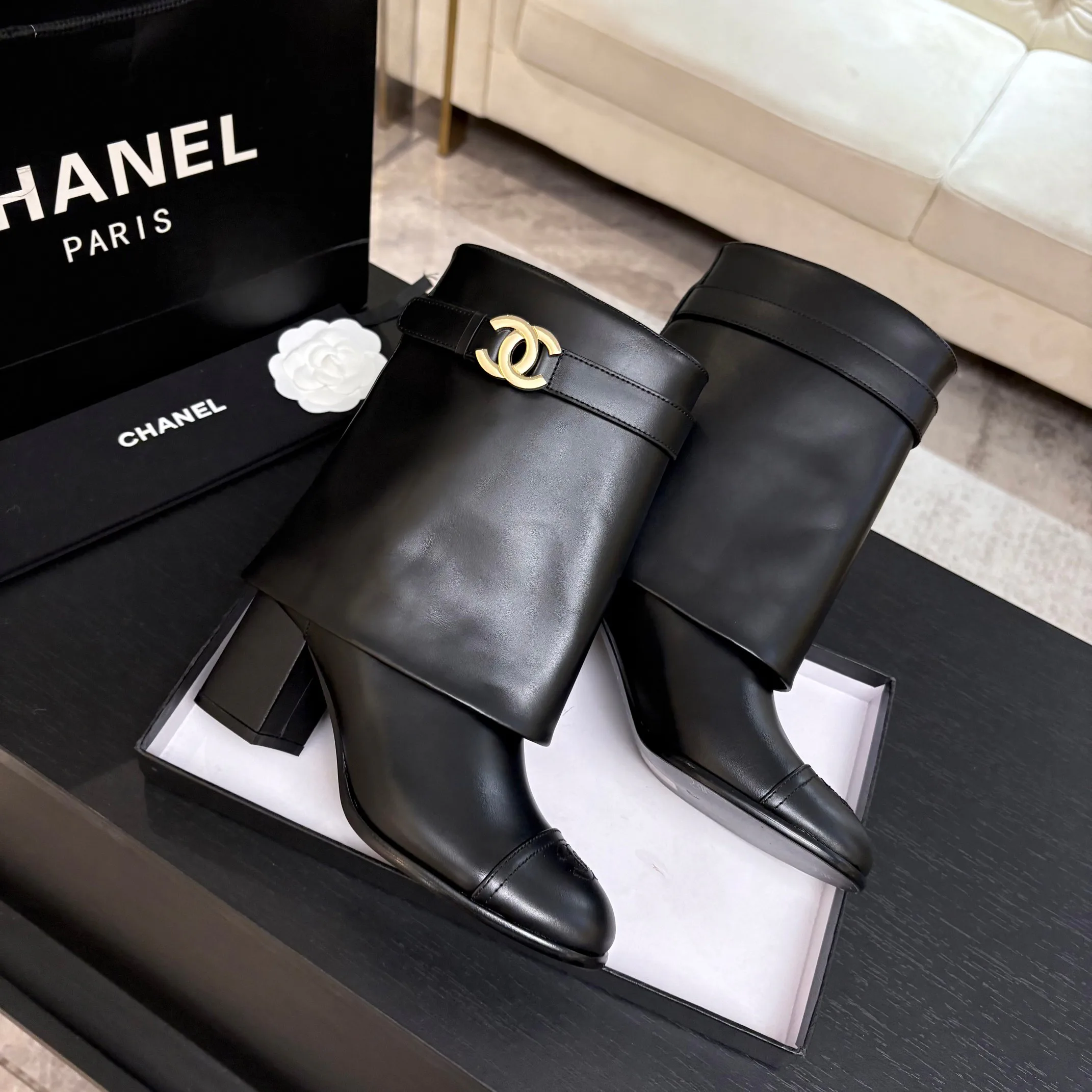 Сапоги Женские Chanel 18628040
