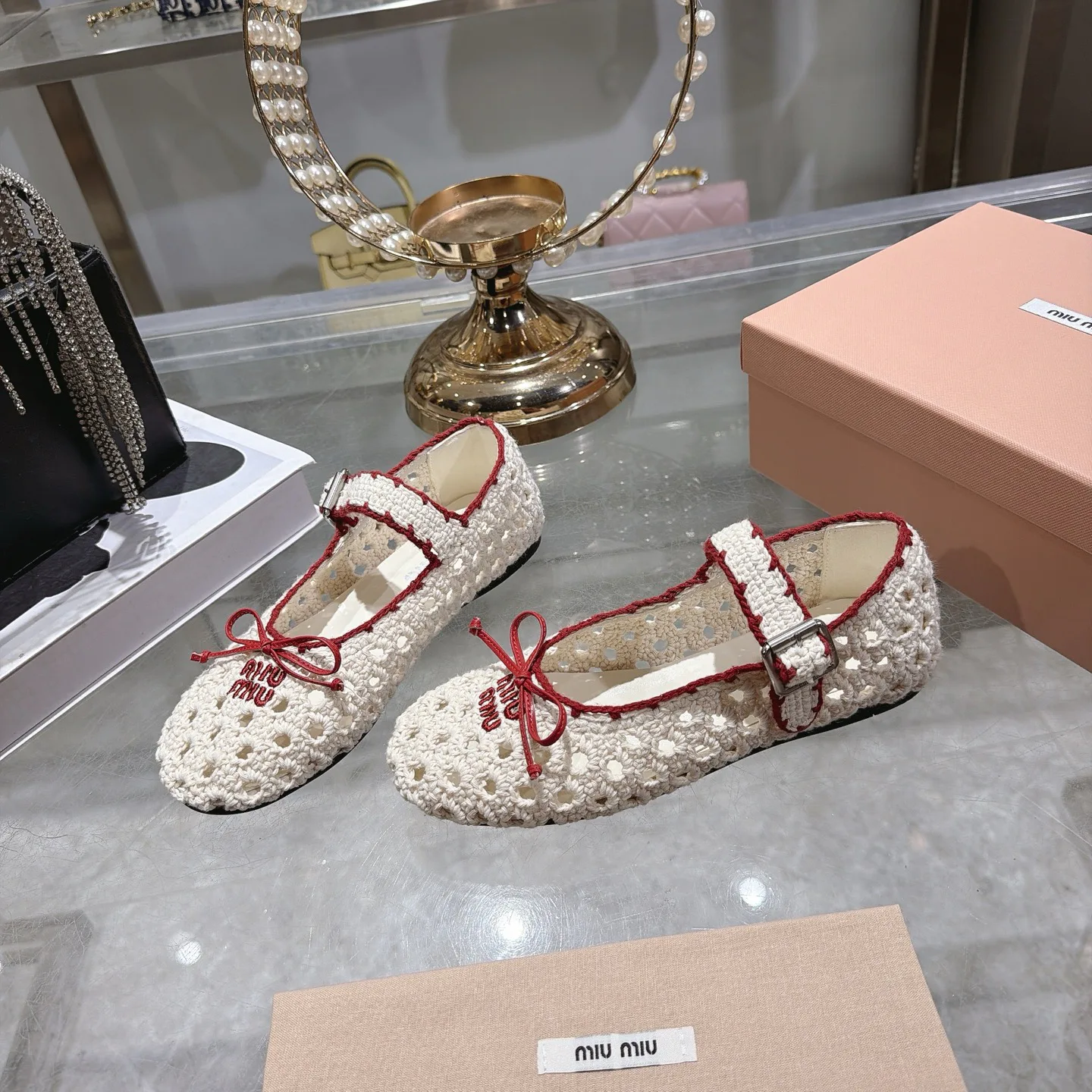 Women's Ballet Flats MIU MIU 16964693