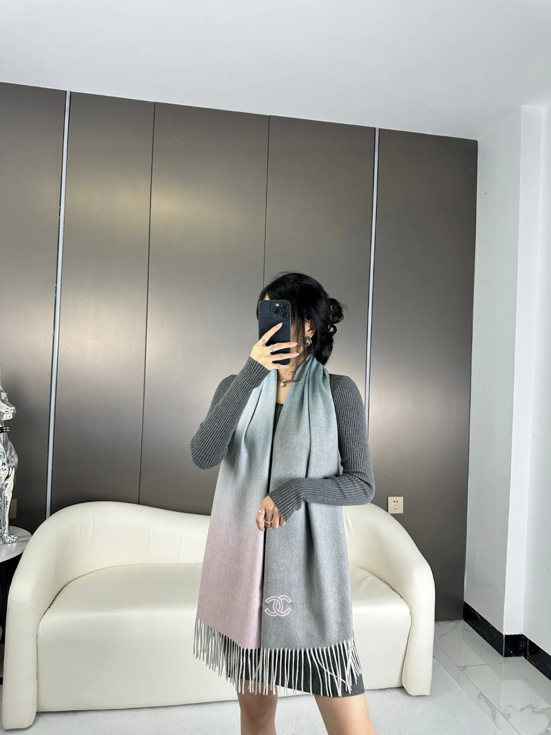 Scarves CHANEL 18322268