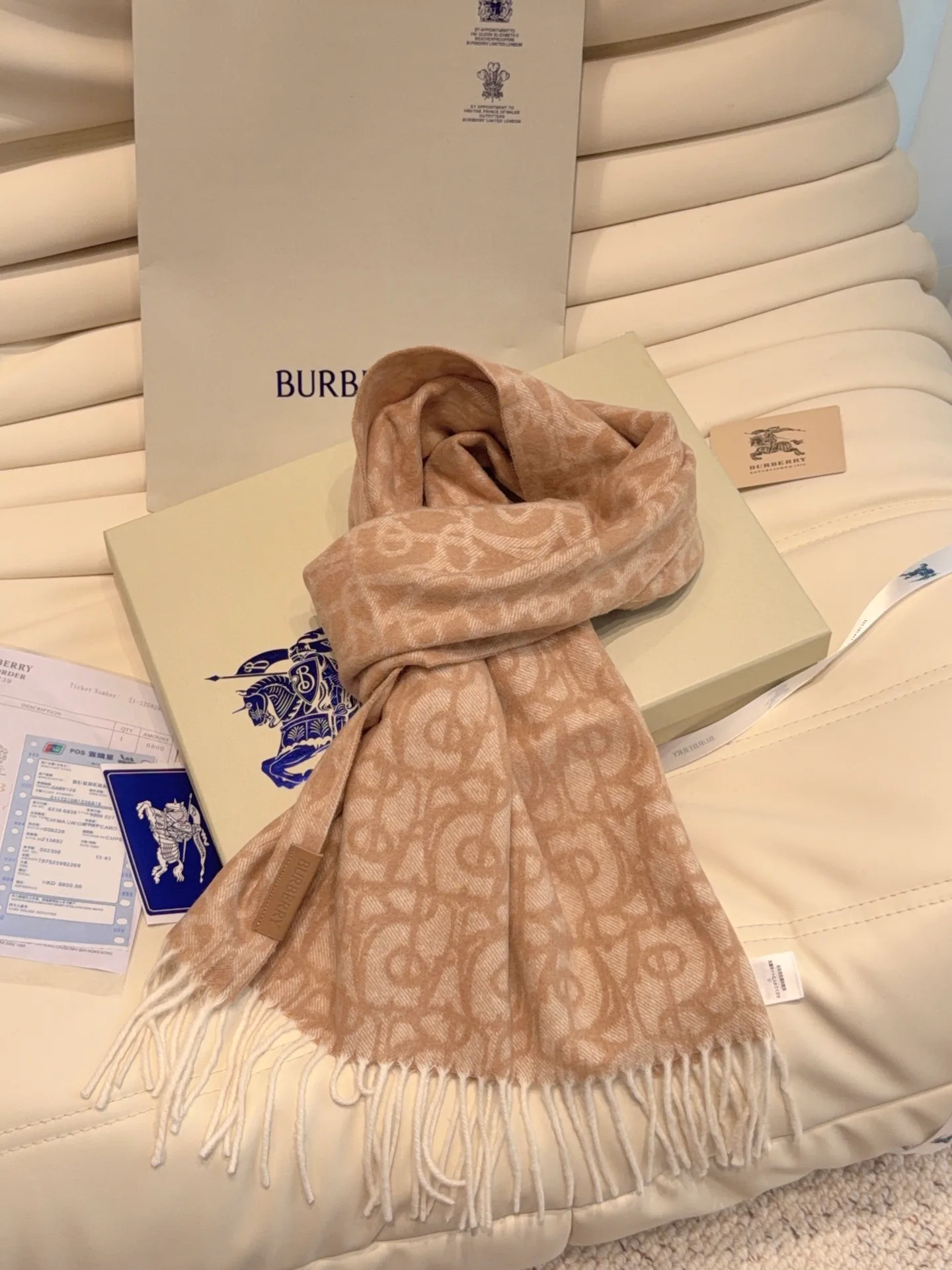 Scarves BURBERRY 18287236