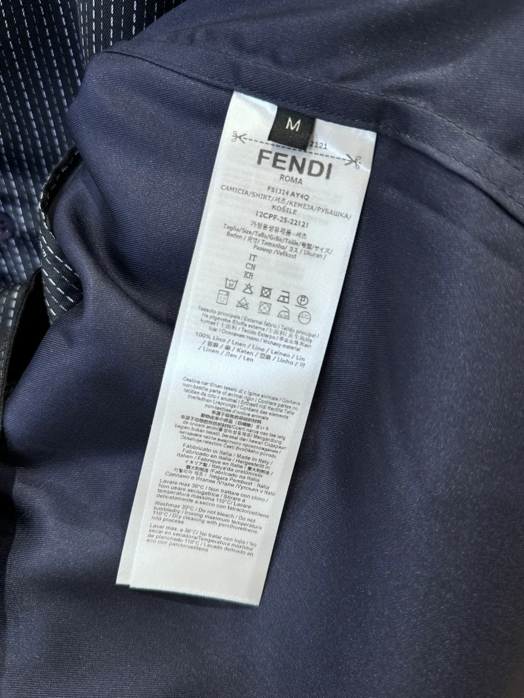 Men's Shirts FENDI 17802564