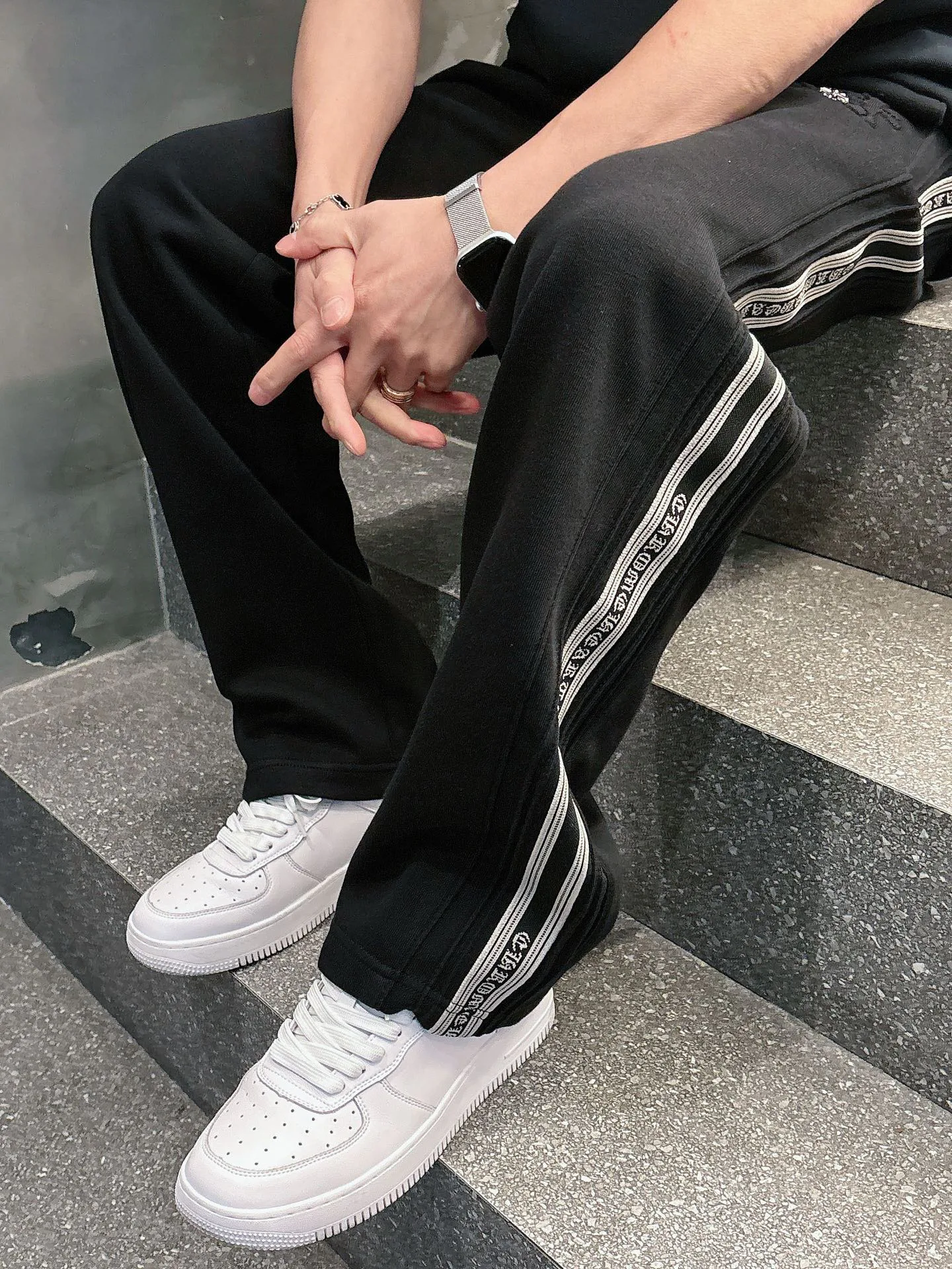 Брюки Мужские Chrome Hearts 18596883