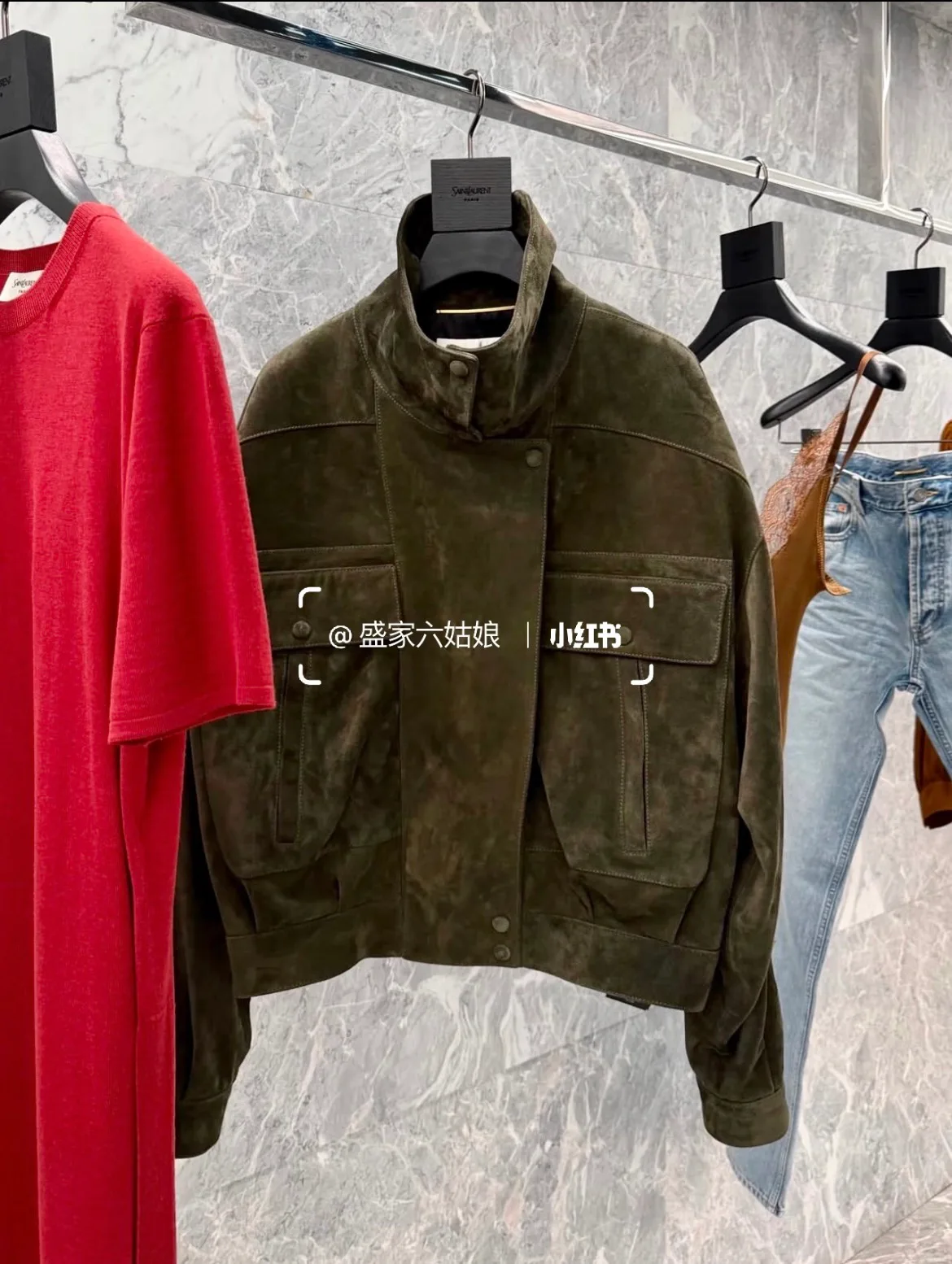 Women's Leather Jackets And Sheepskin Coats SAINT LAURENT 18523557